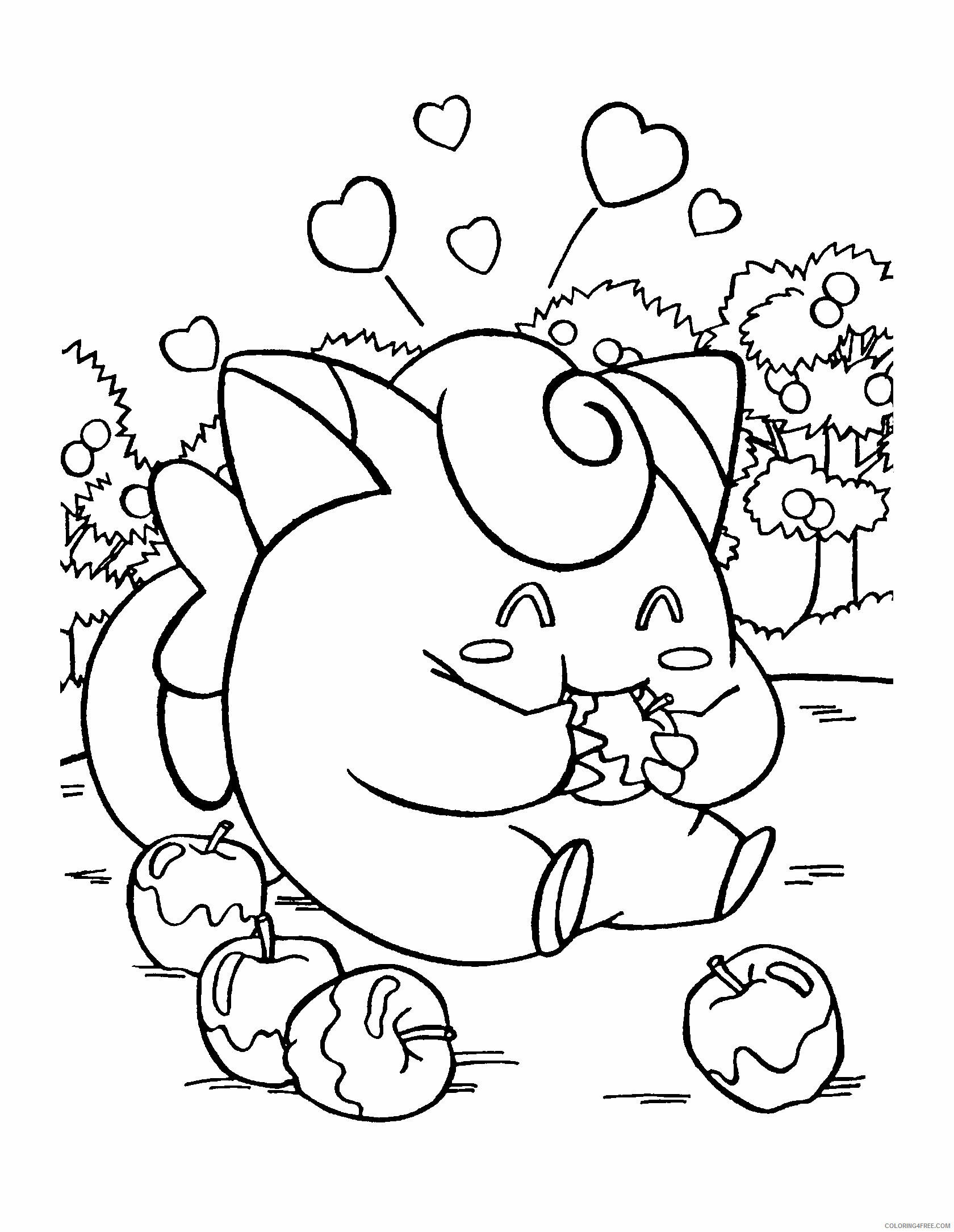 Pokemon Printable Coloring Pages Anime 2021 181 Coloring4free