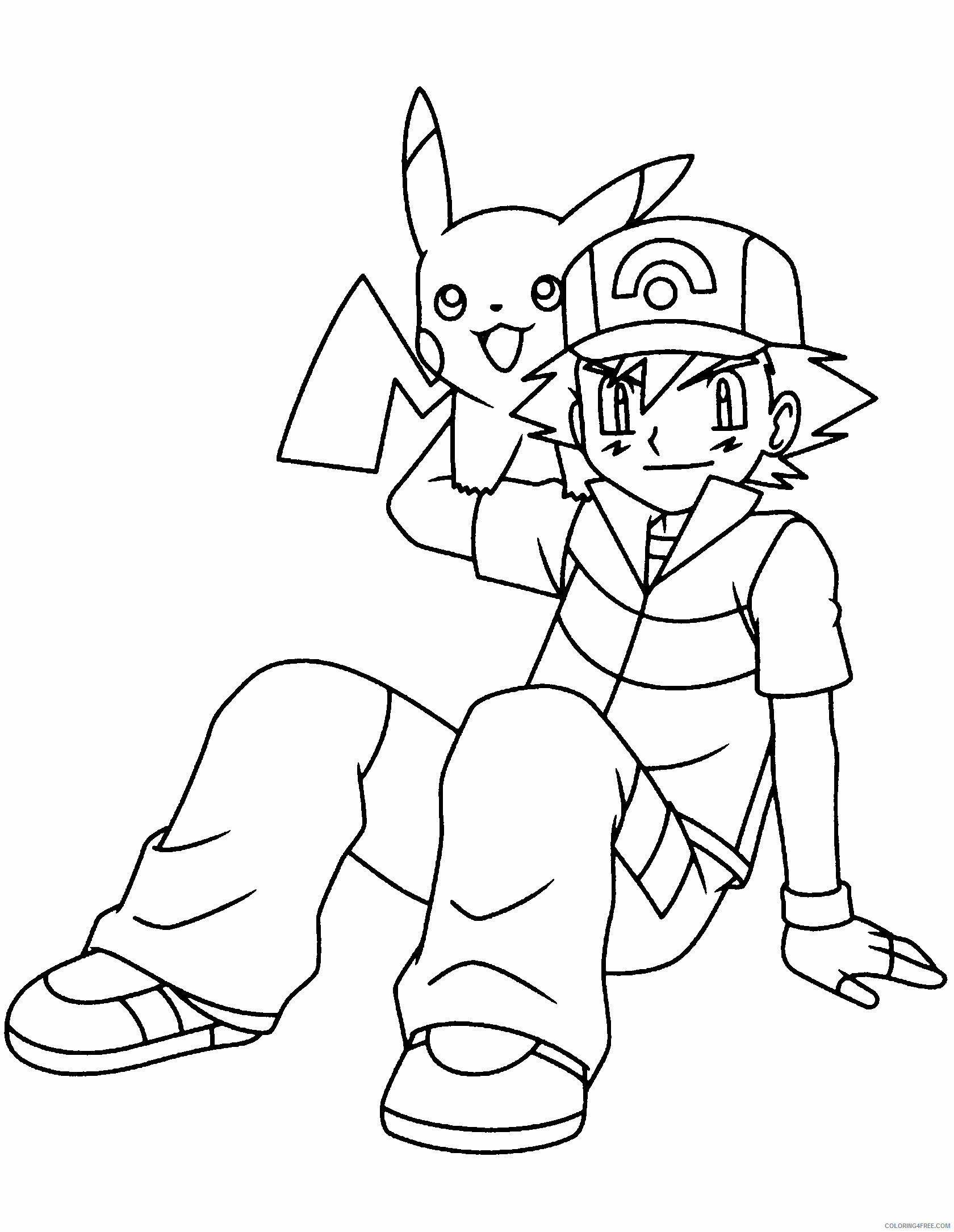 Pokemon Printable Coloring Pages Anime 2021 200 Coloring4free