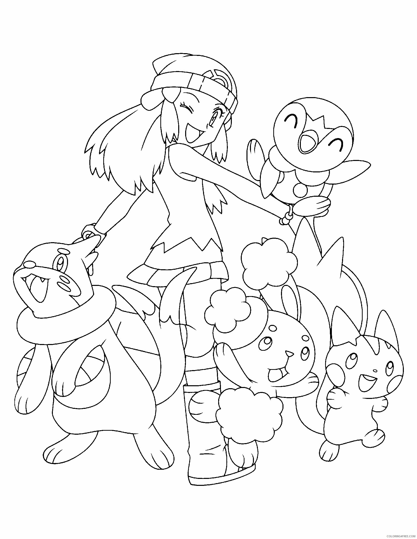 Pokemon Printable Coloring Pages Anime 2021 202 Coloring4free