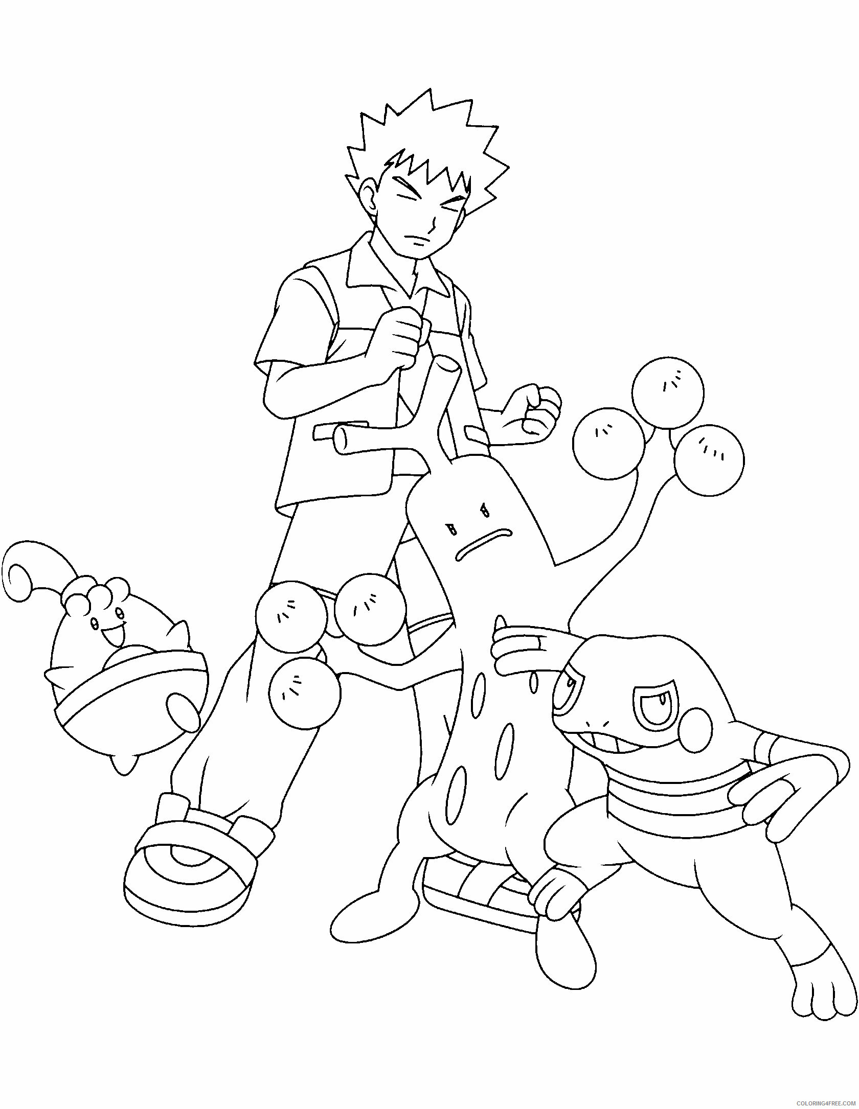 Pokemon Printable Coloring Pages Anime 2021 203 Coloring4free