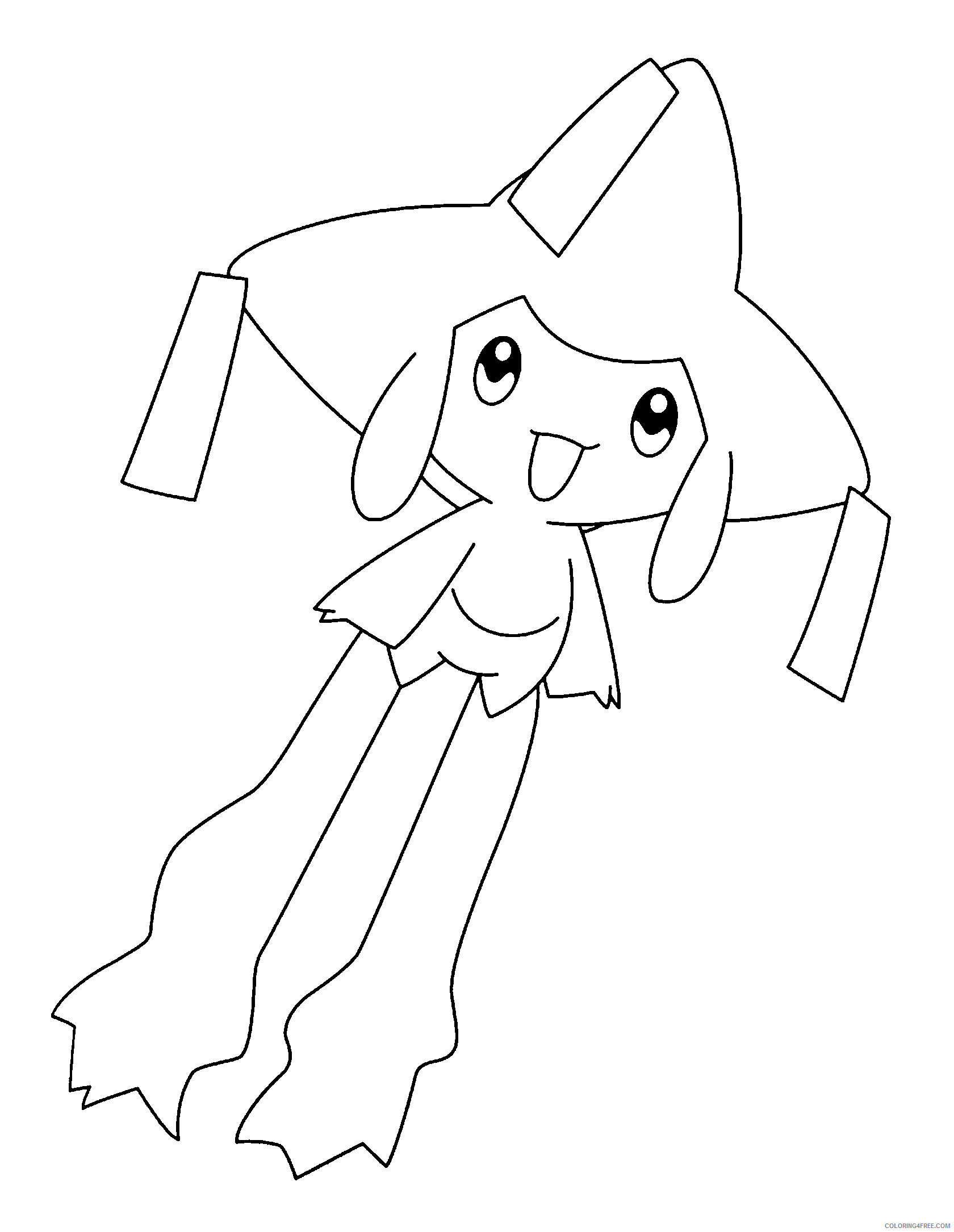Pokemon Printable Coloring Pages Anime 2021 206 Coloring4free
