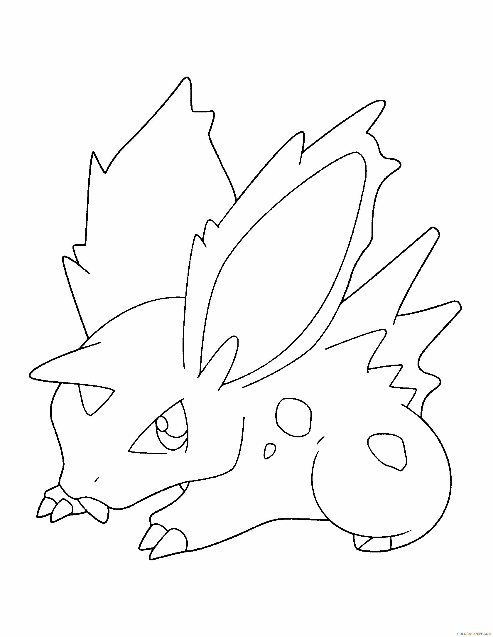 Pokemon Printable Coloring Pages Anime 2021 209 Coloring4free