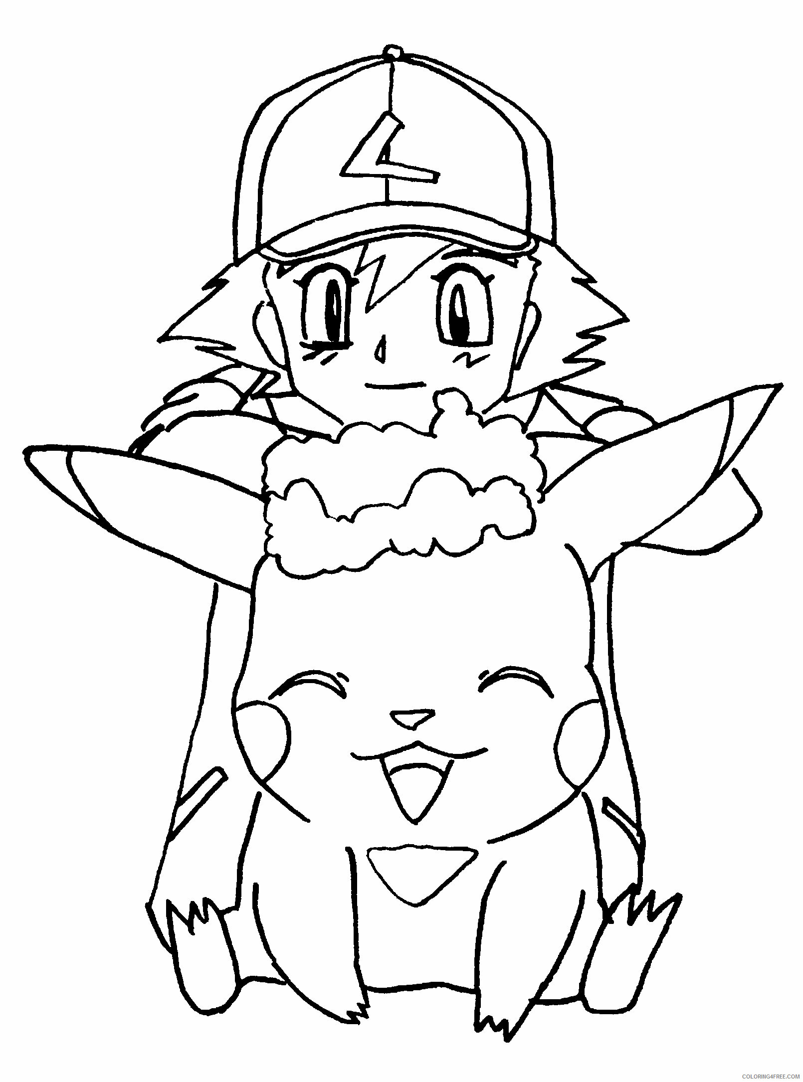 Pokemon Printable Coloring Pages Anime 2021 252 Coloring4free