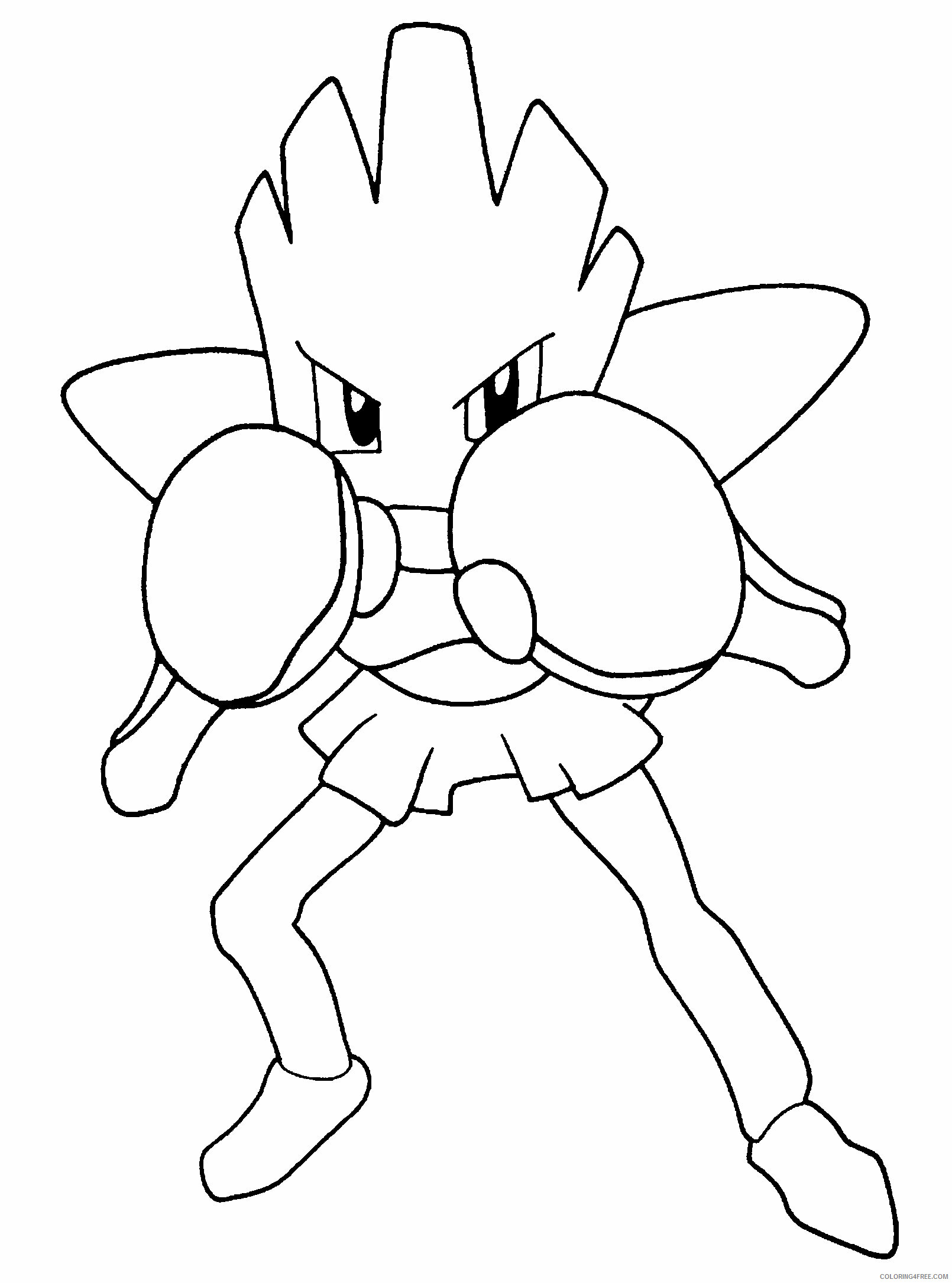 Pokemon Printable Coloring Pages Anime 2021 253 Coloring4free