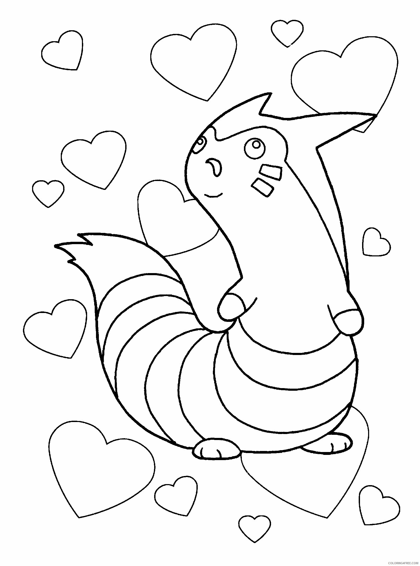 Pokemon Printable Coloring Pages Anime 2021 258 Coloring4free