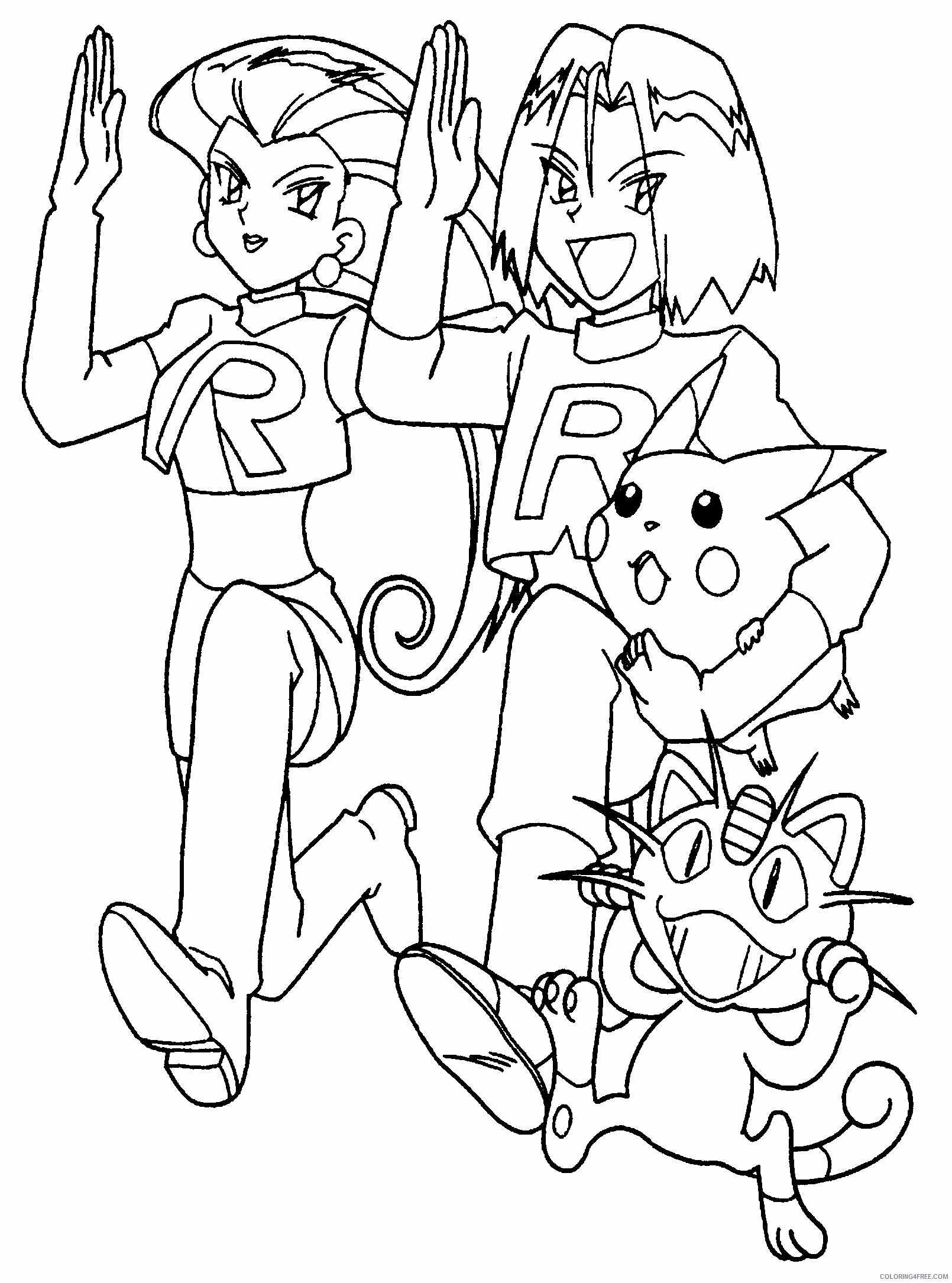Pokemon Printable Coloring Pages Anime 2021 260 Coloring4free