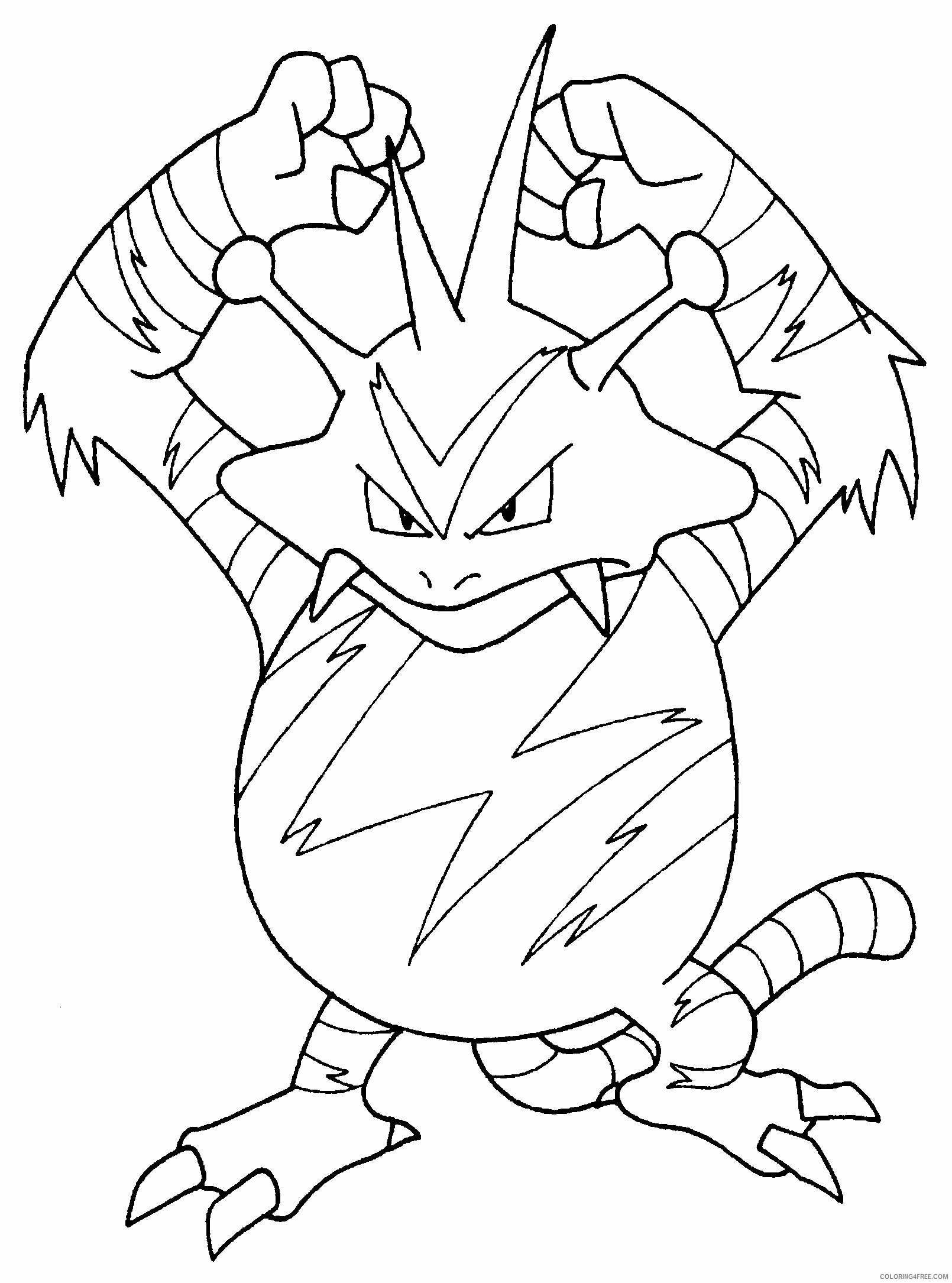 Pokemon Printable Coloring Pages Anime 2021 266 Coloring4free