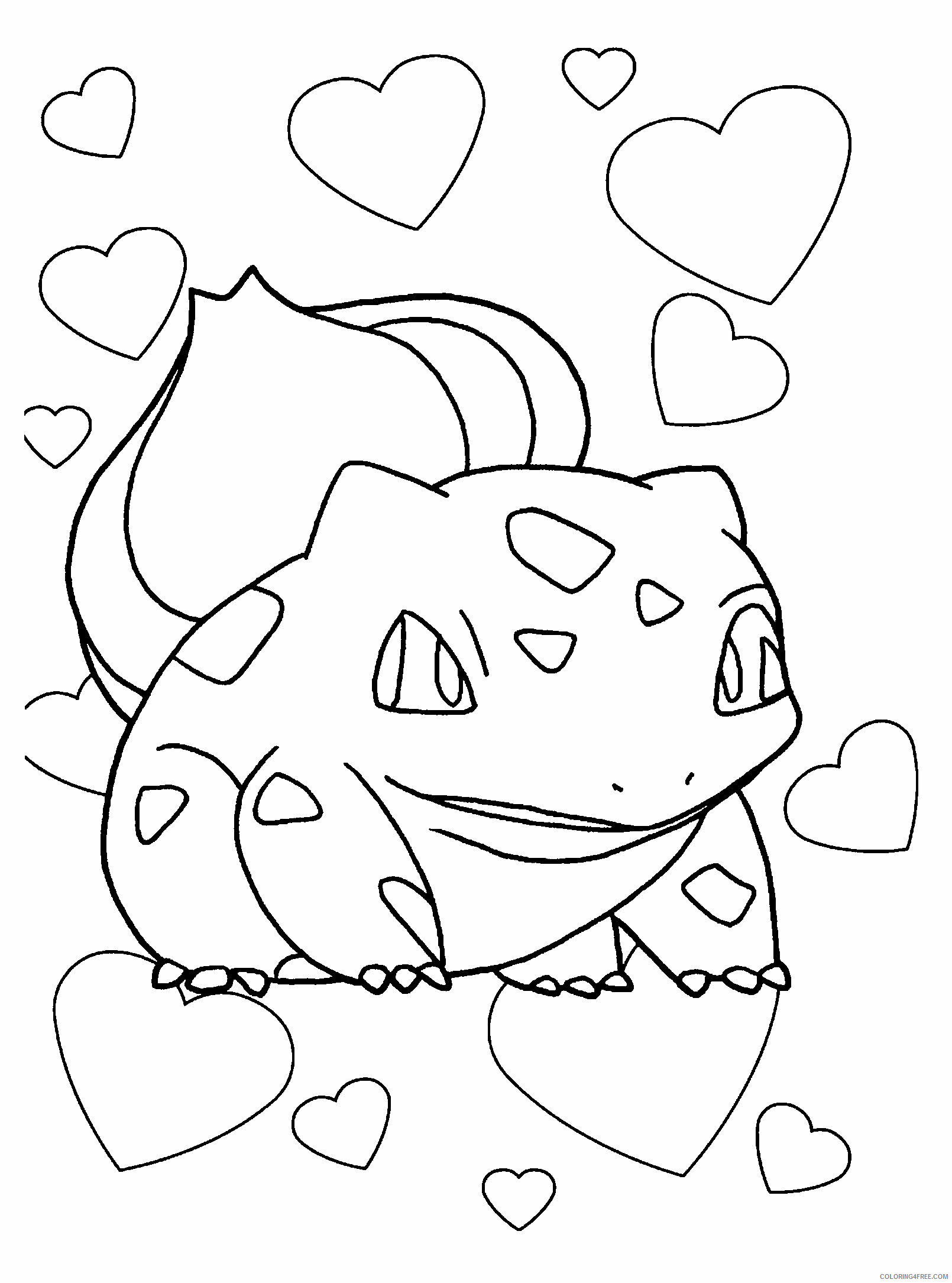 Pokemon Printable Coloring Pages Anime 2021 286 Coloring4free