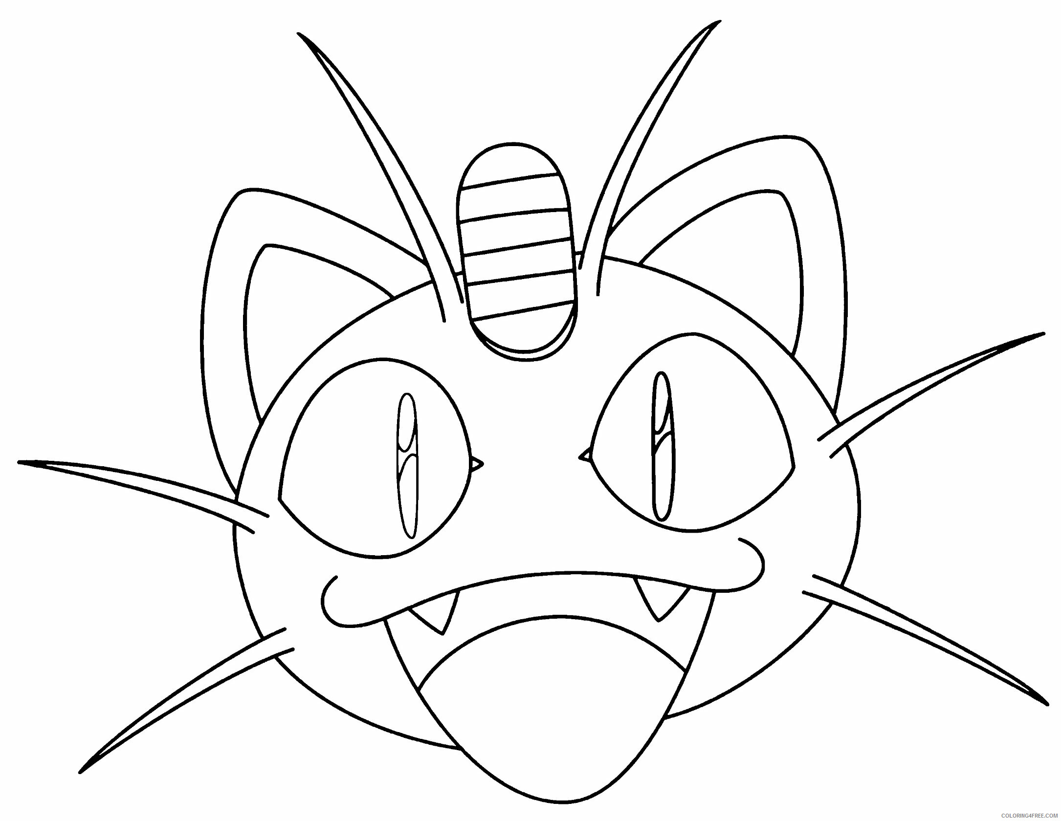 Pokemon Printable Coloring Pages Anime 2021 304 Coloring4free