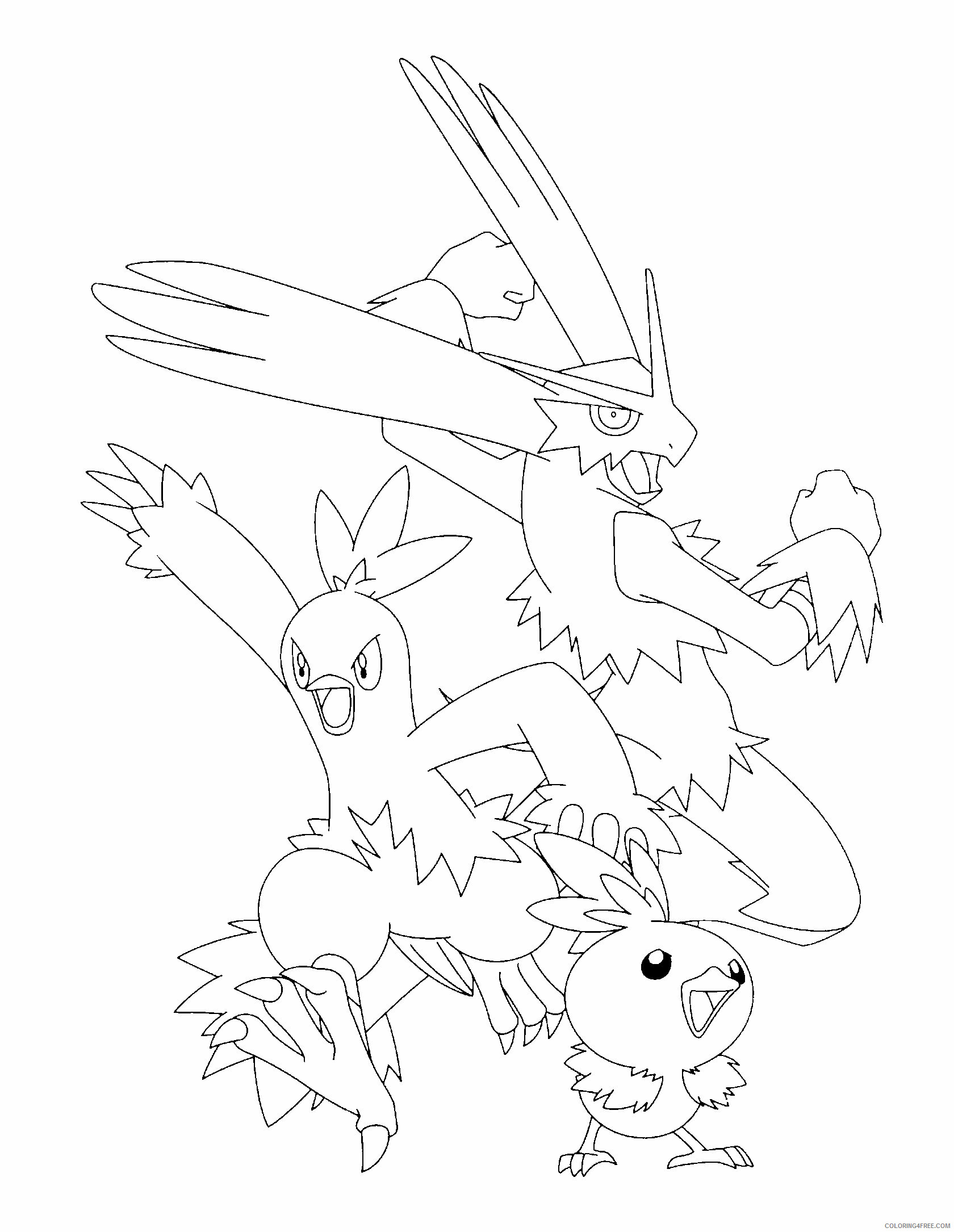 Pokemon Printable Coloring Pages Anime 2021 310 Coloring4free