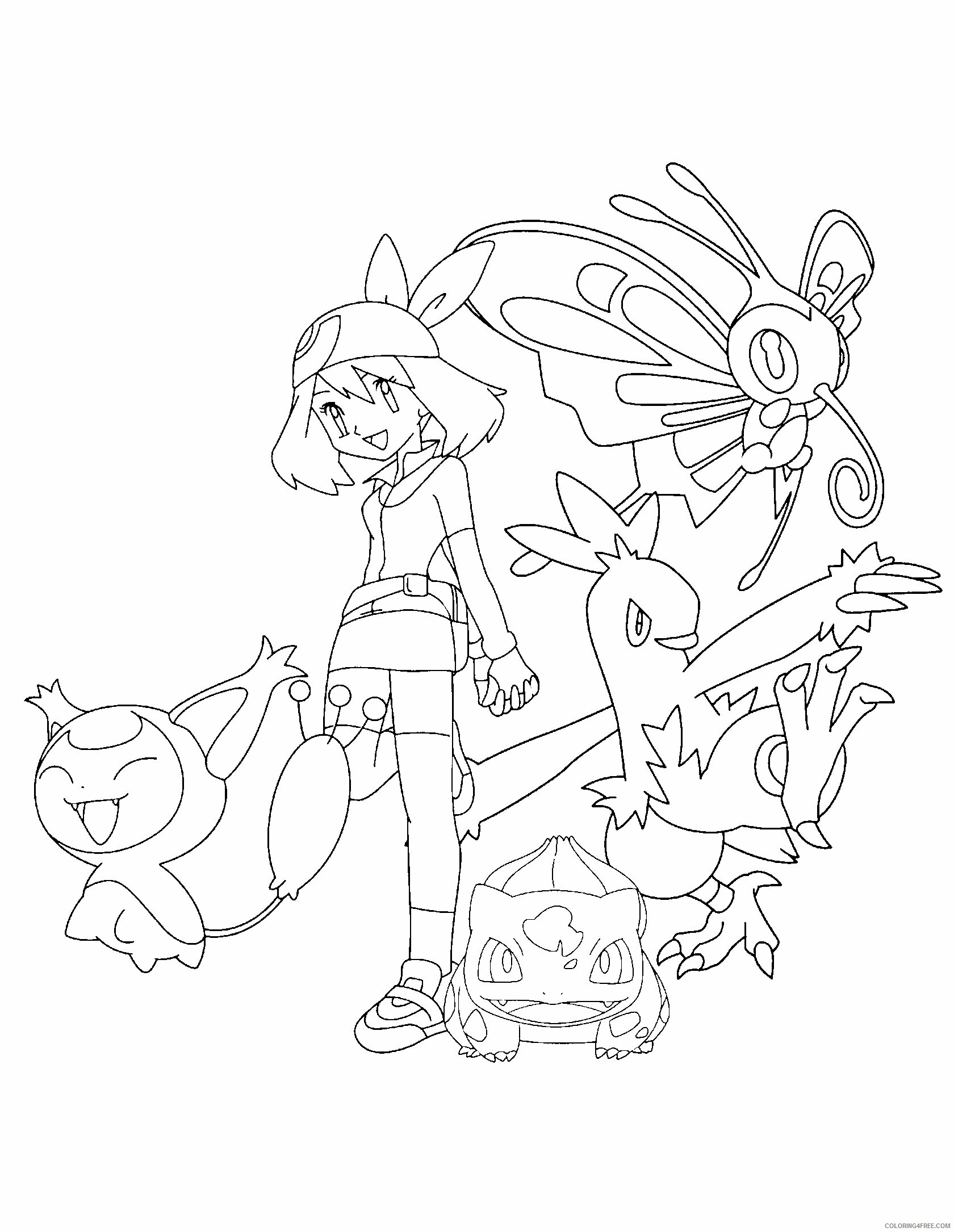 Pokemon Printable Coloring Pages Anime 2021 311 Coloring4free