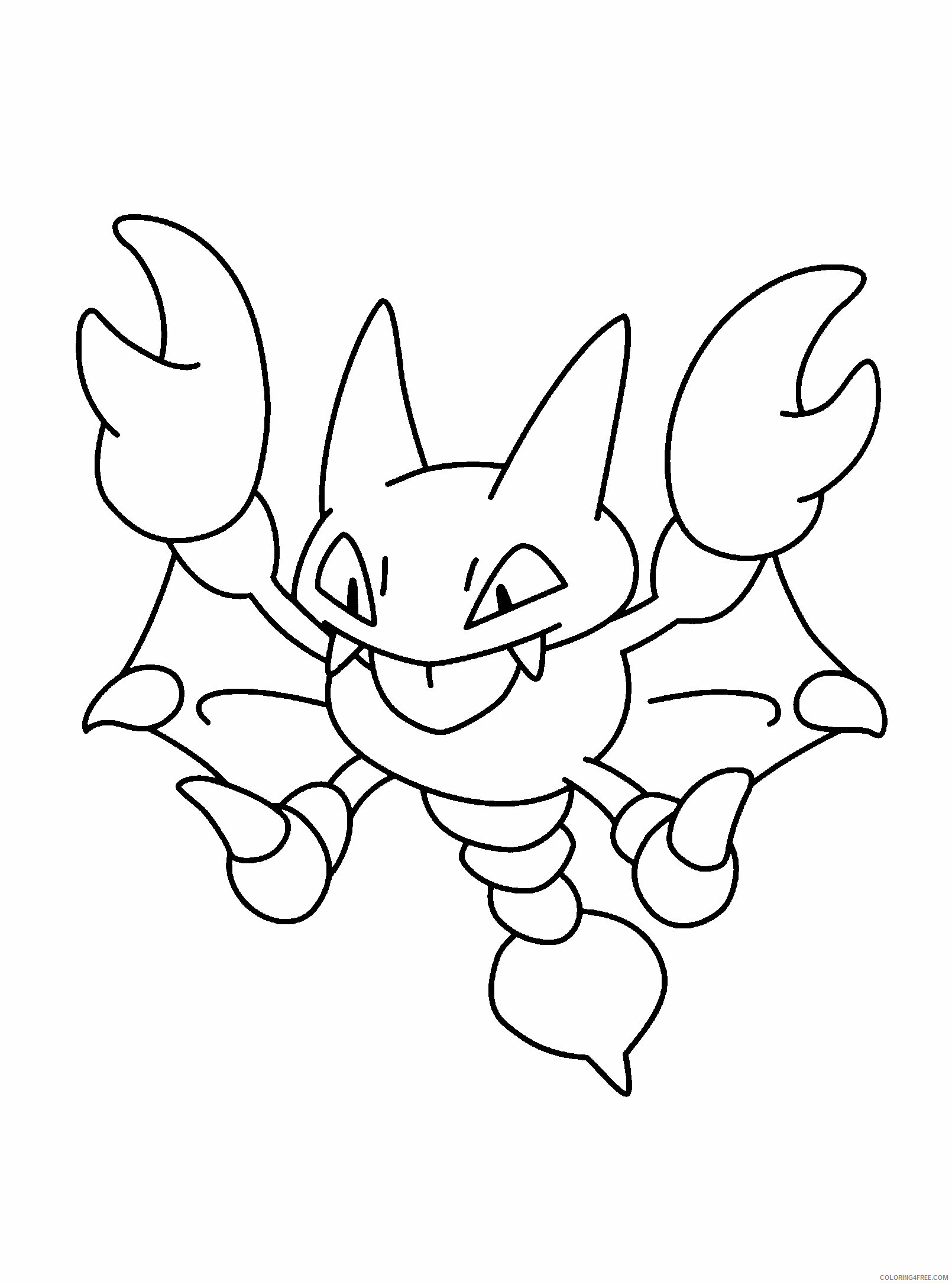 Pokemon Printable Coloring Pages Anime 2021 319 Coloring4free