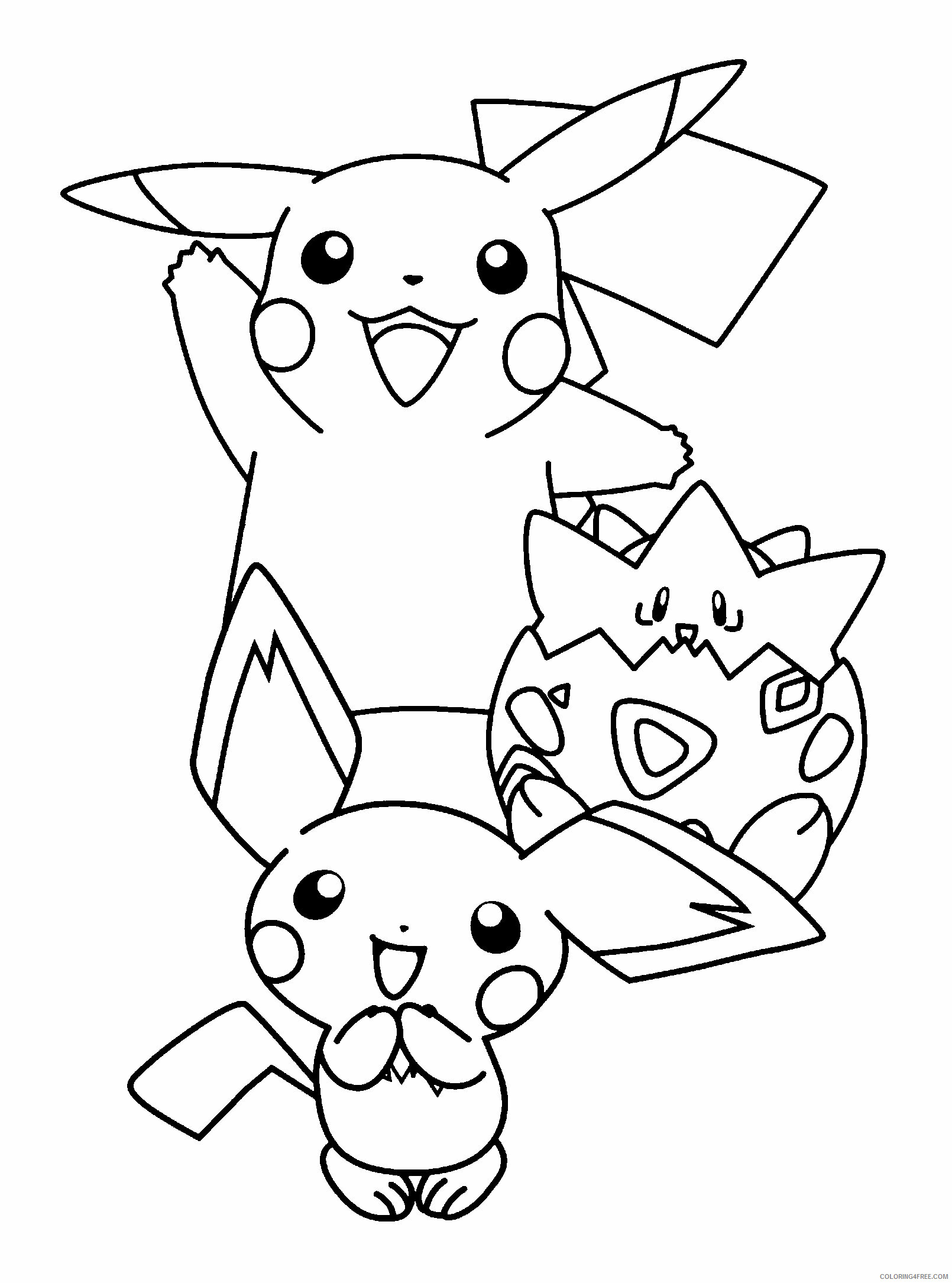 Pokemon Printable Coloring Pages Anime 2021 347 Coloring4free