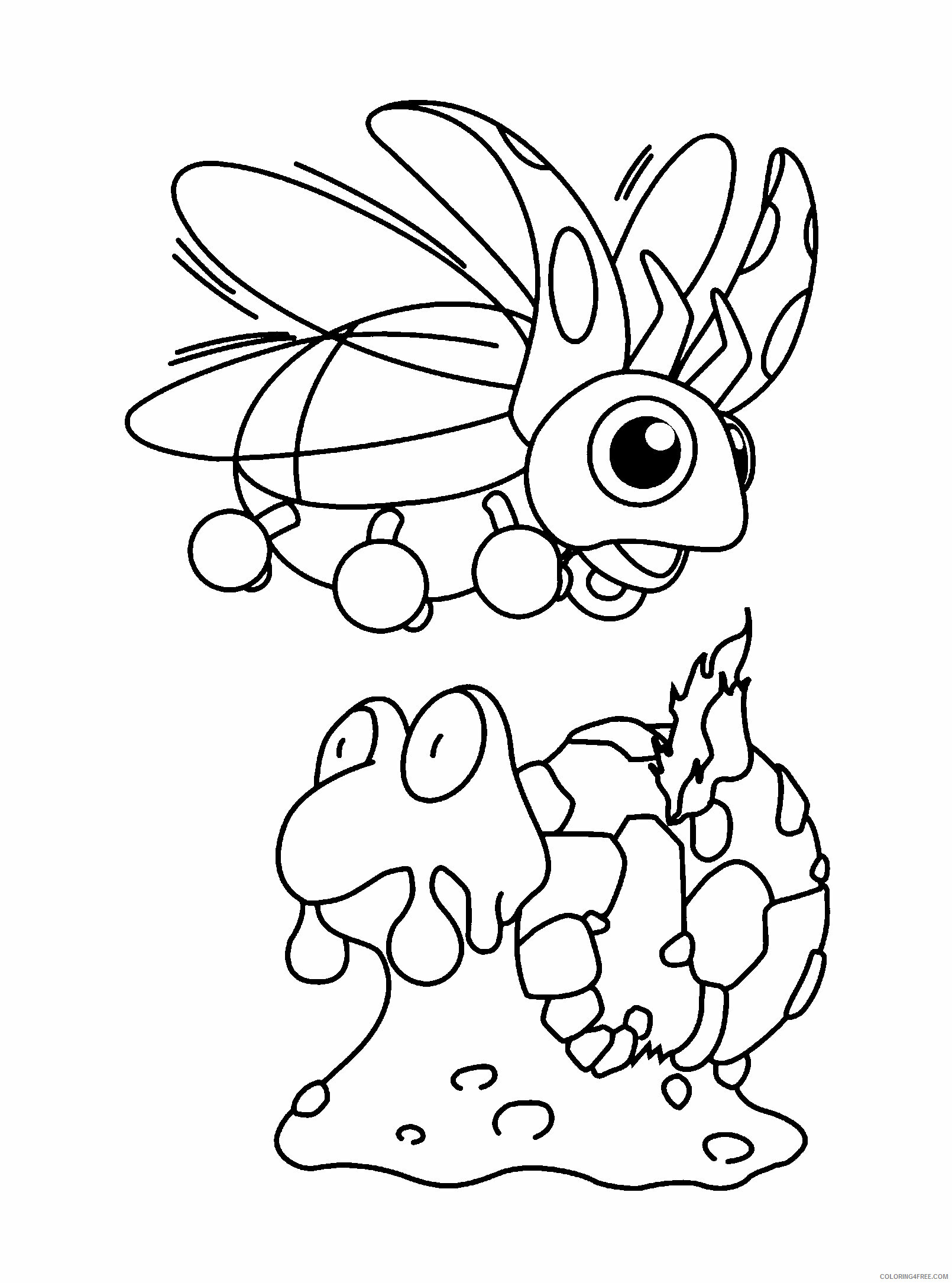 Pokemon Printable Coloring Pages Anime 2021 348 Coloring4free