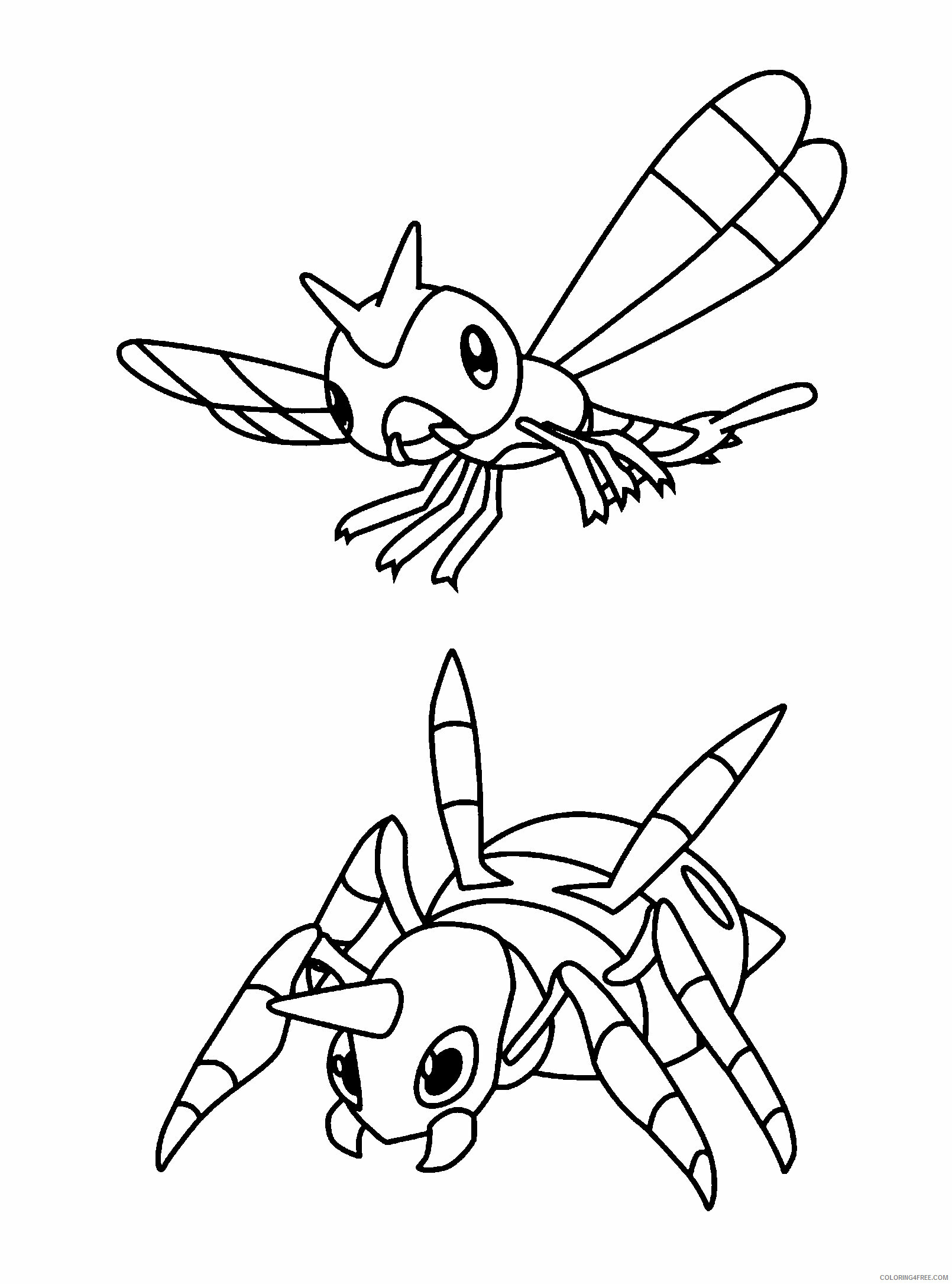 Pokemon Printable Coloring Pages Anime 2021 350 Coloring4free