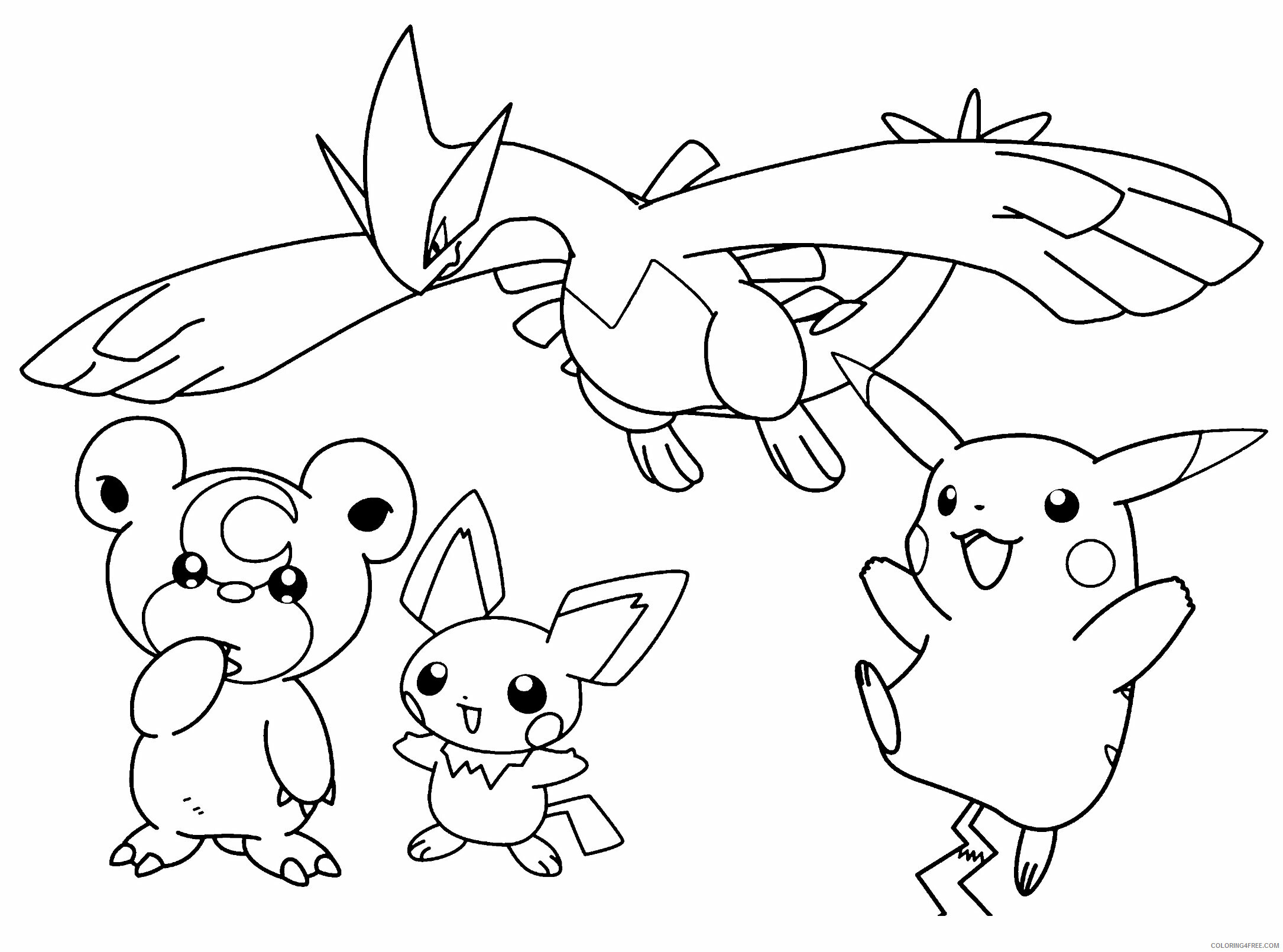 Pokemon Printable Coloring Pages Anime 2021 354 Coloring4free