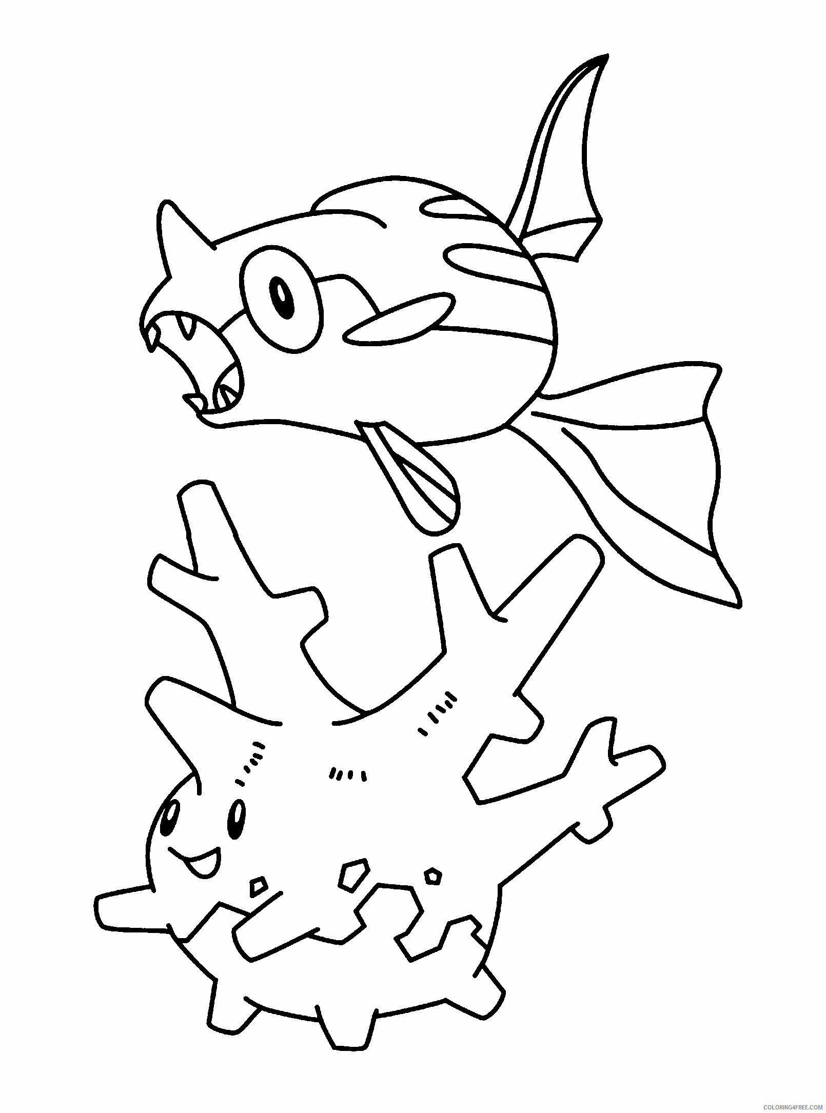 Pokemon Printable Coloring Pages Anime 2021 357 Coloring4free