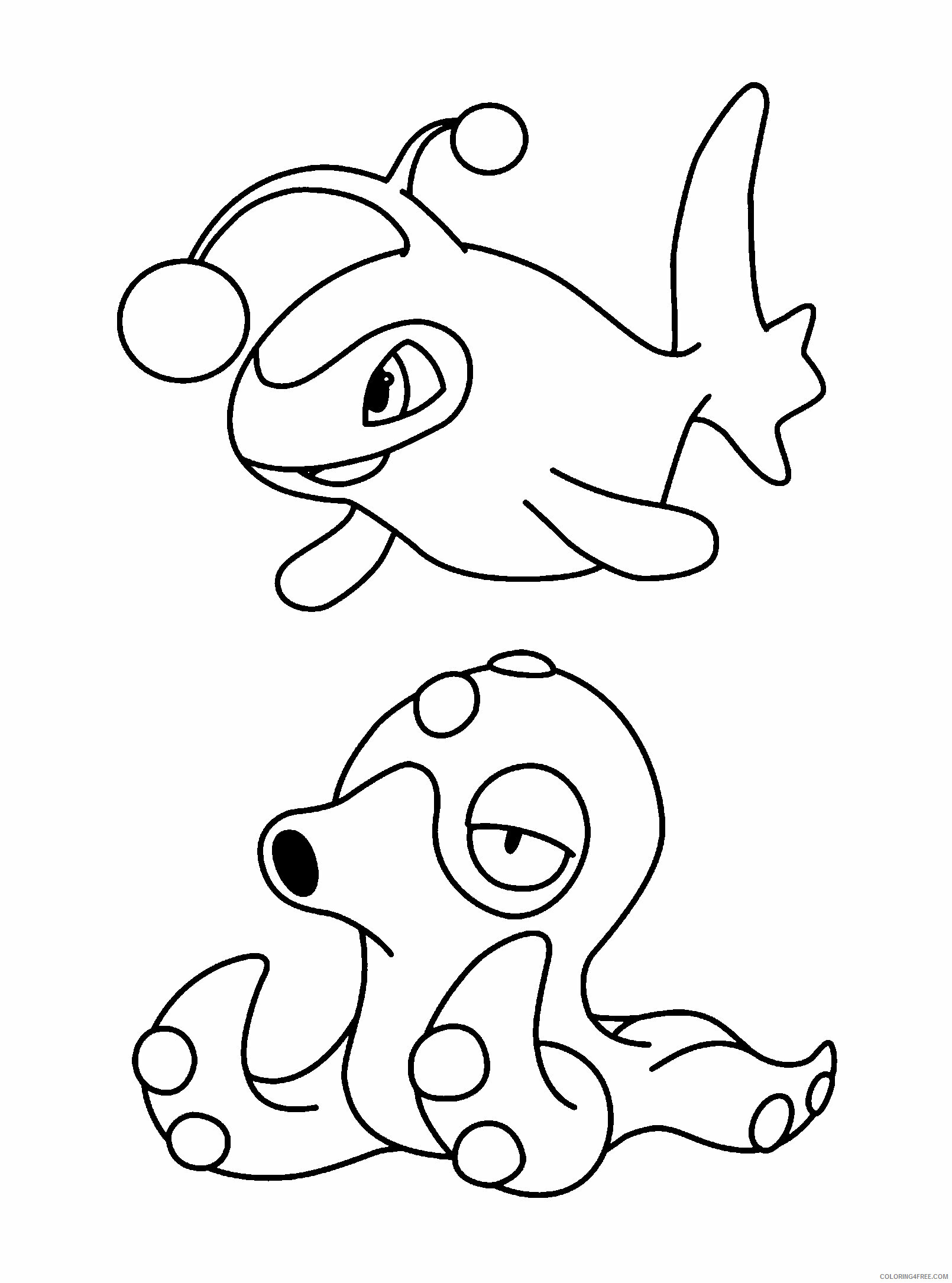 Pokemon Printable Coloring Pages Anime 2021 371 Coloring4free