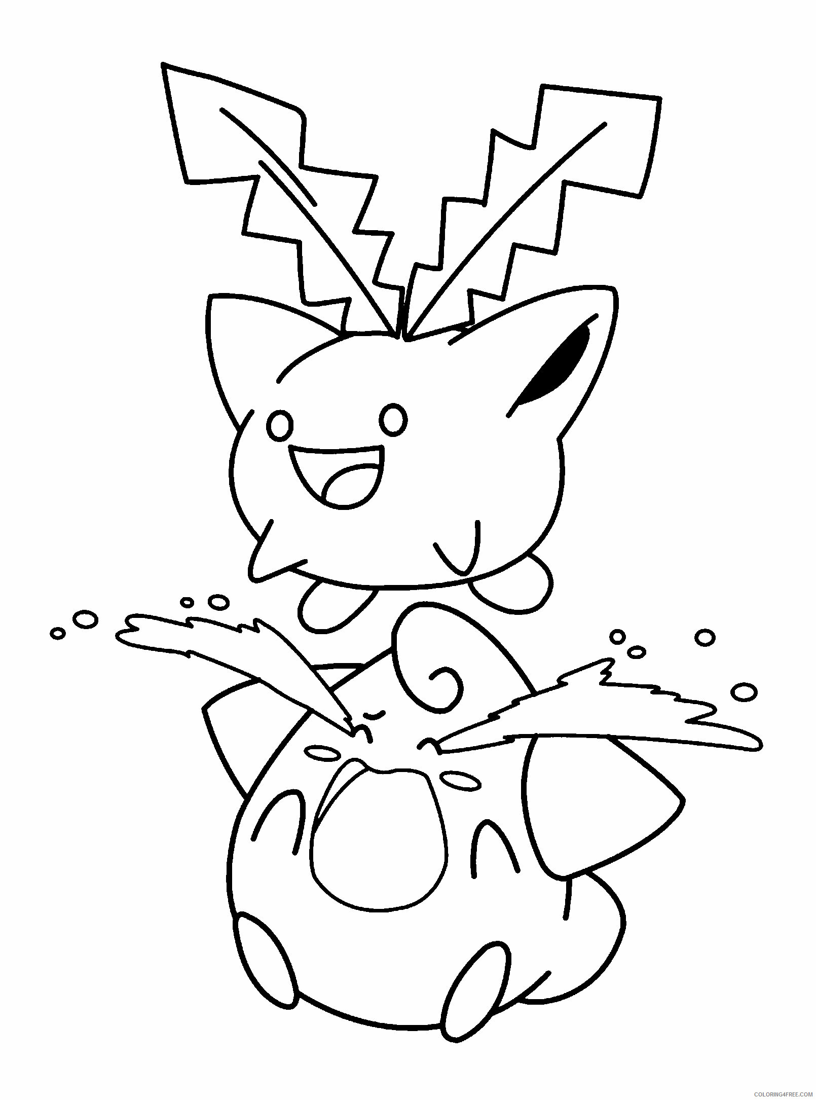 Pokemon Printable Coloring Pages Anime 2021 372 Coloring4free