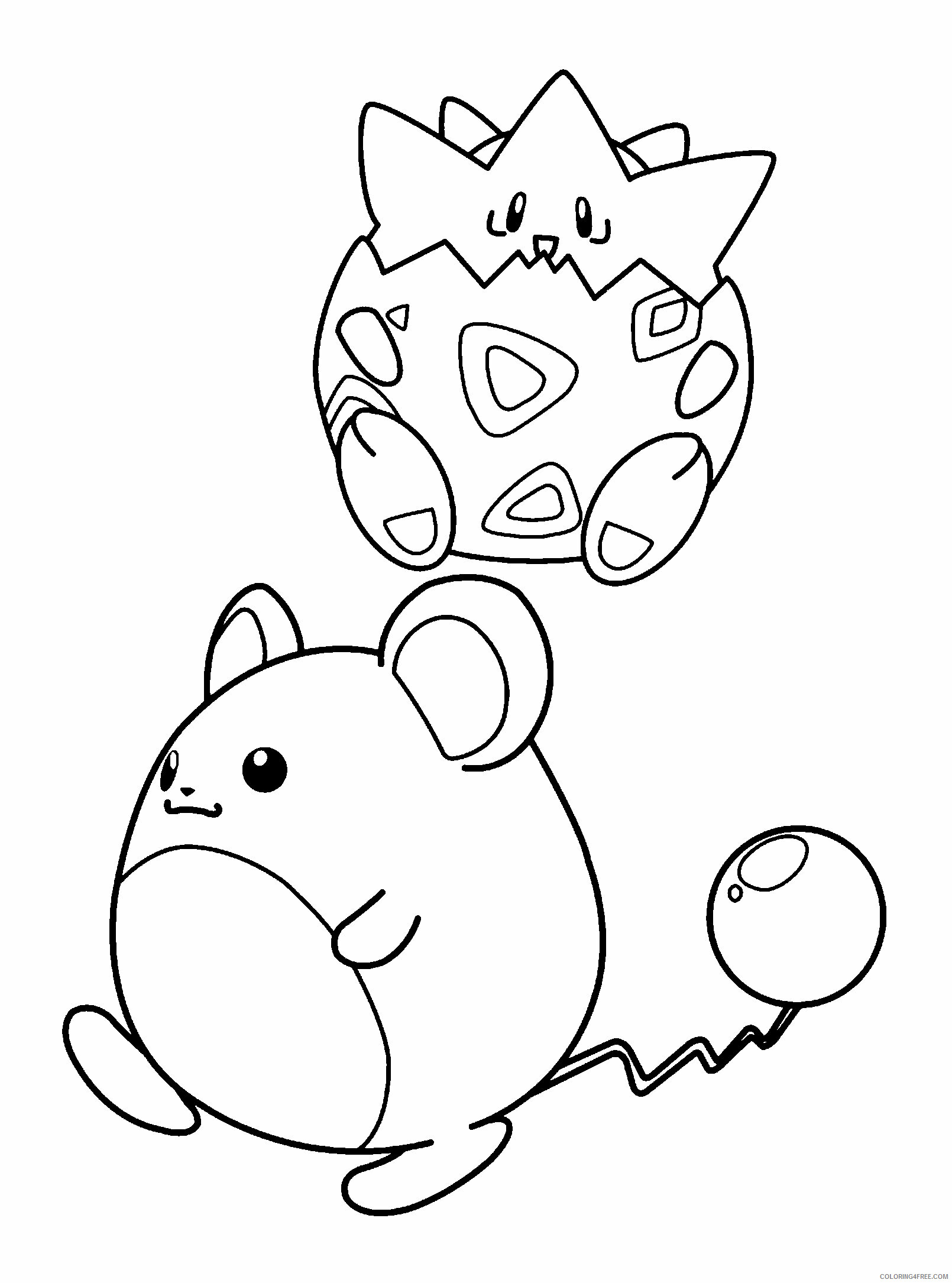 Pokemon Printable Coloring Pages Anime 2021 373 Coloring4free