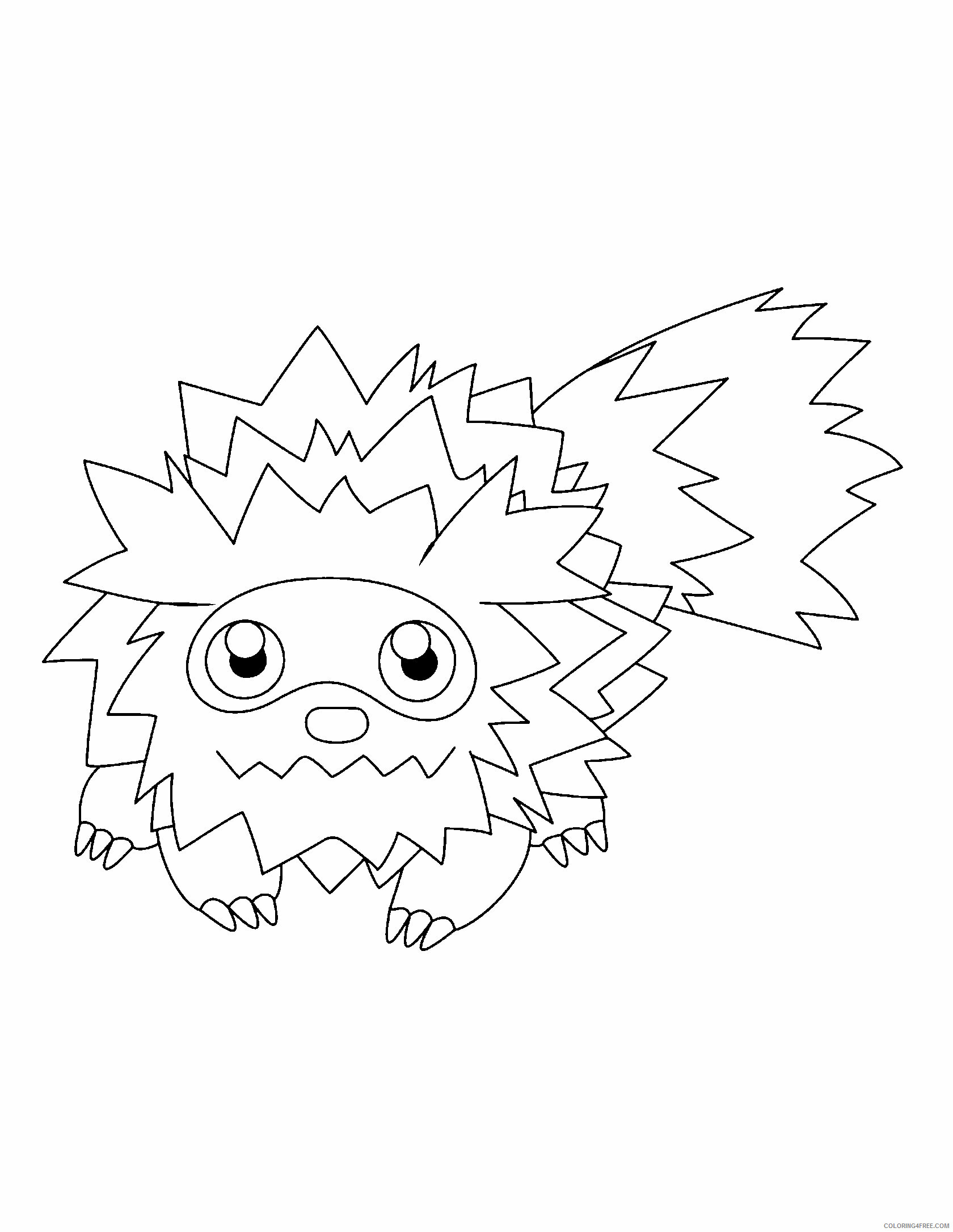 Pokemon Printable Coloring Pages Anime 2021 398 Coloring4free