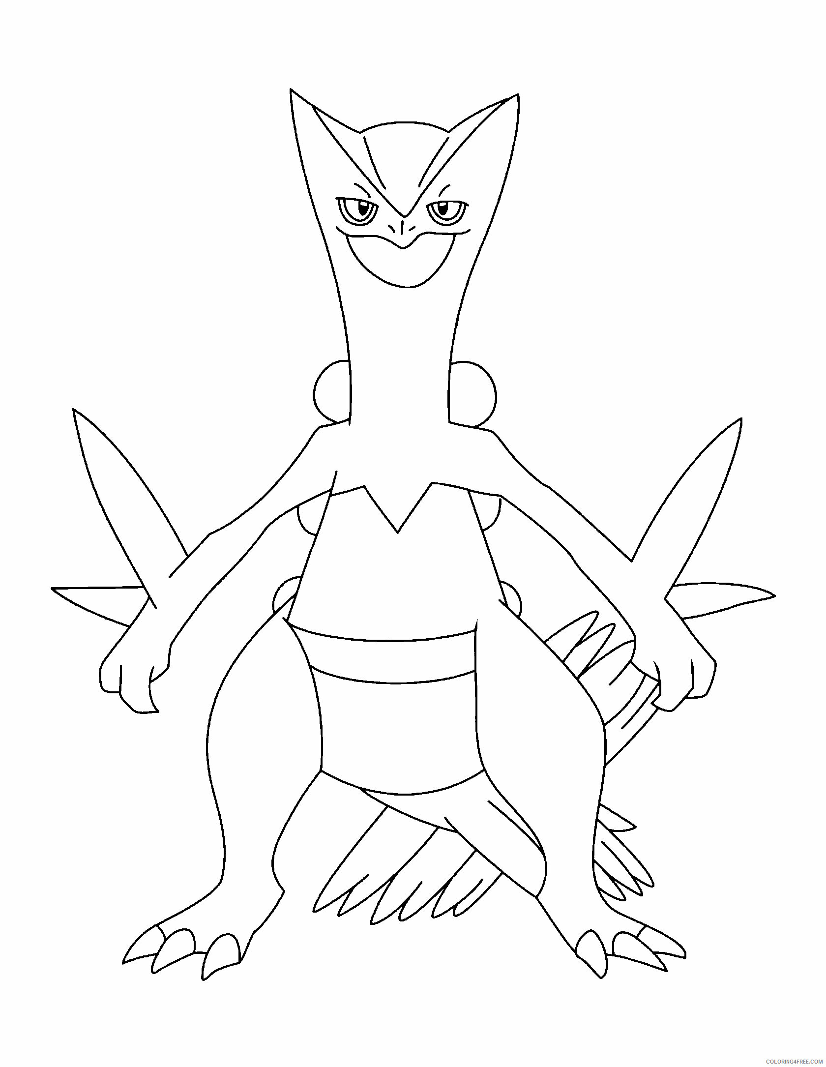 Pokemon Printable Coloring Pages Anime 2021 407 Coloring4free