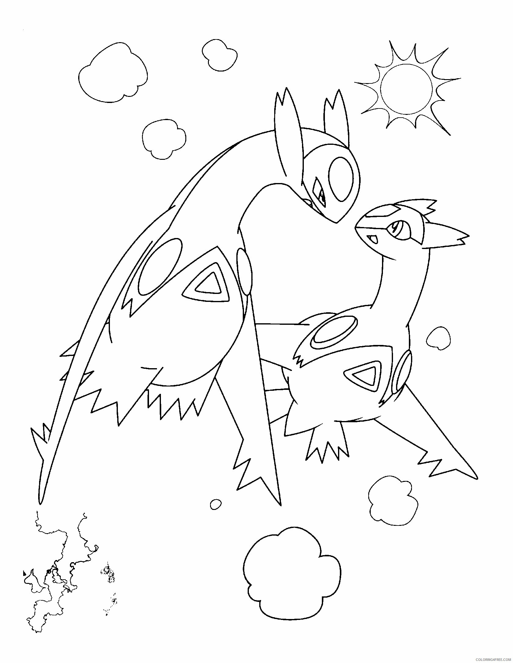 Pokemon Printable Coloring Pages Anime 2021 411 Coloring4free