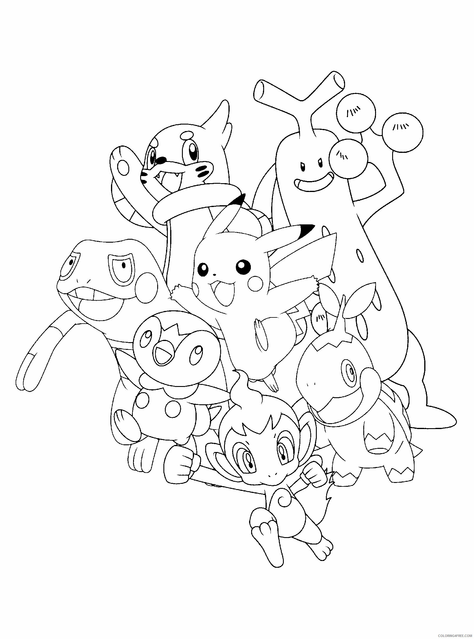 Pokemon Printable Coloring Pages Anime 2021 423 Coloring4free