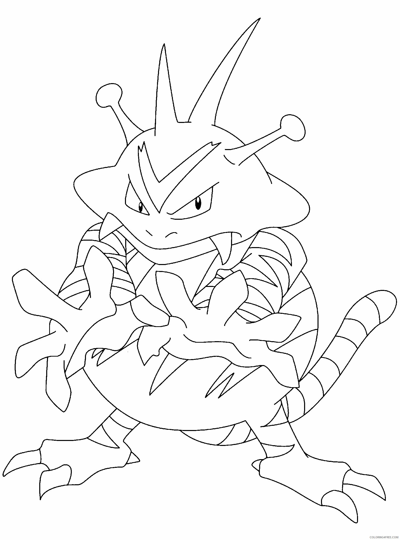 Pokemon Printable Coloring Pages Anime 2021 447 Coloring4free