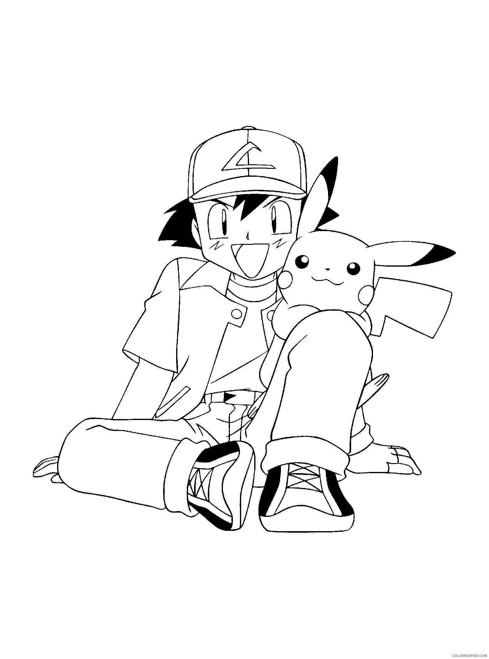 Pokemon Printable Coloring Pages Anime 2021 454 Coloring4free