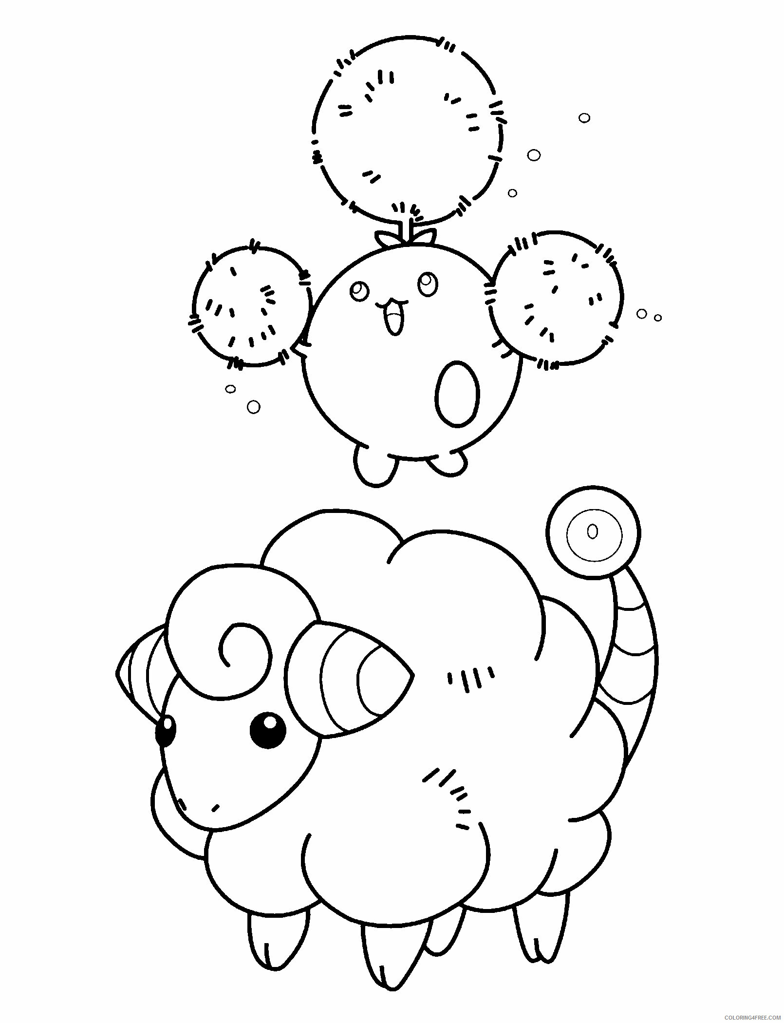 Pokemon Printable Coloring Pages Anime 2021 456 Coloring4free