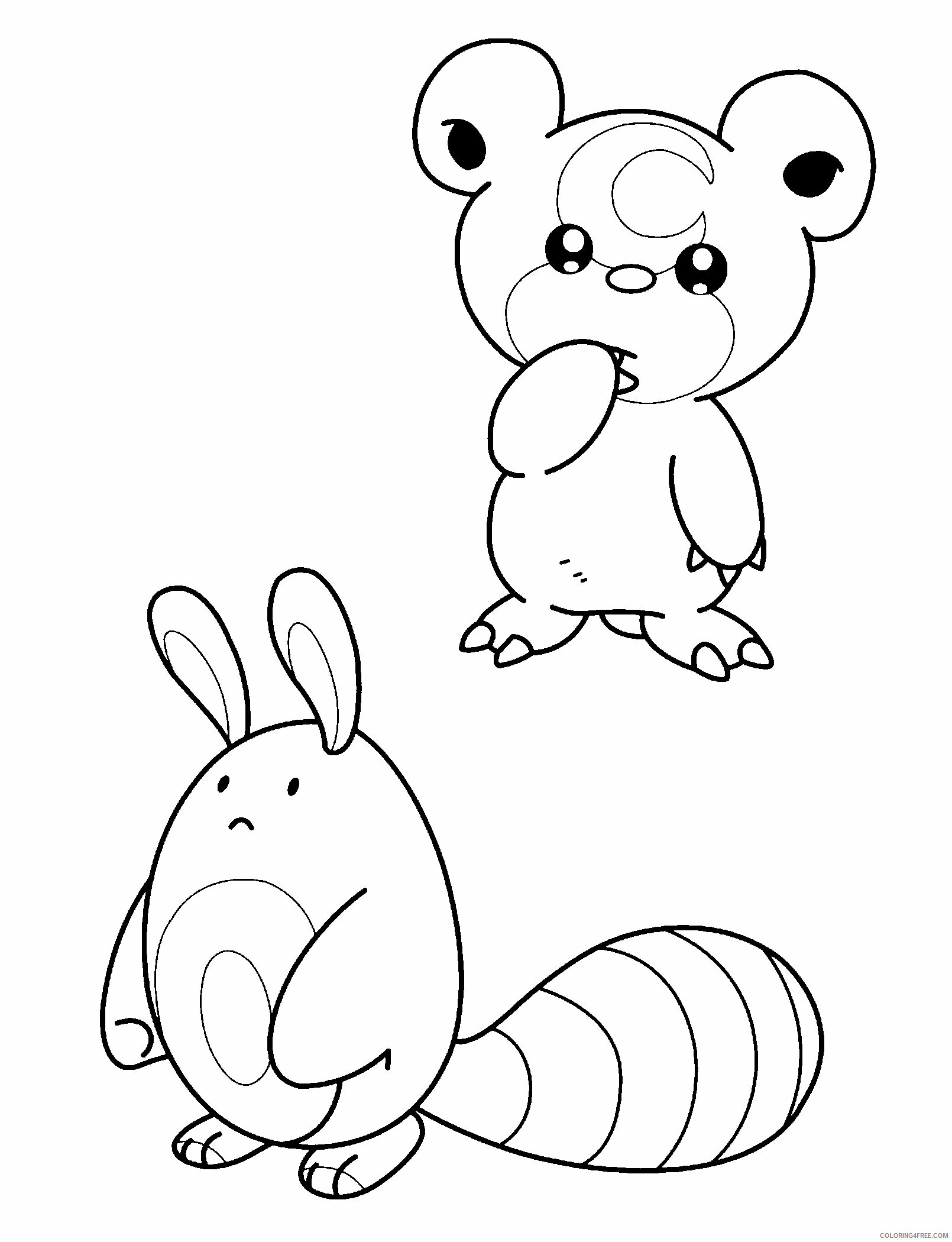 Pokemon Printable Coloring Pages Anime 2021 461 Coloring4free