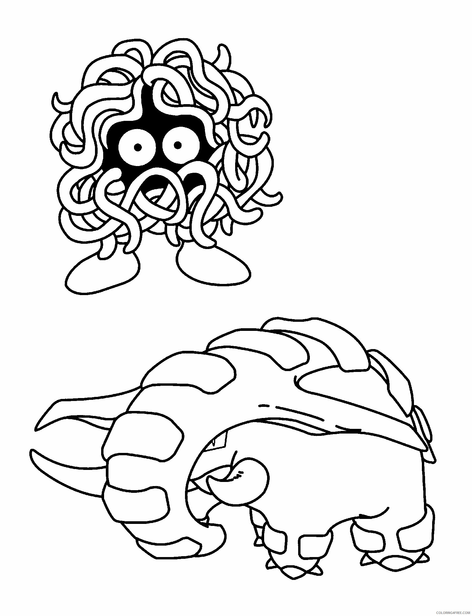 Pokemon Printable Coloring Pages Anime 2021 465 Coloring4free