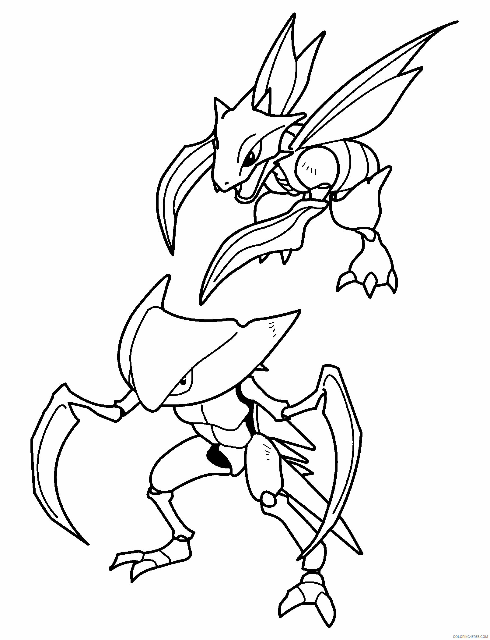 Pokemon Printable Coloring Pages Anime 2021 477 Coloring4free