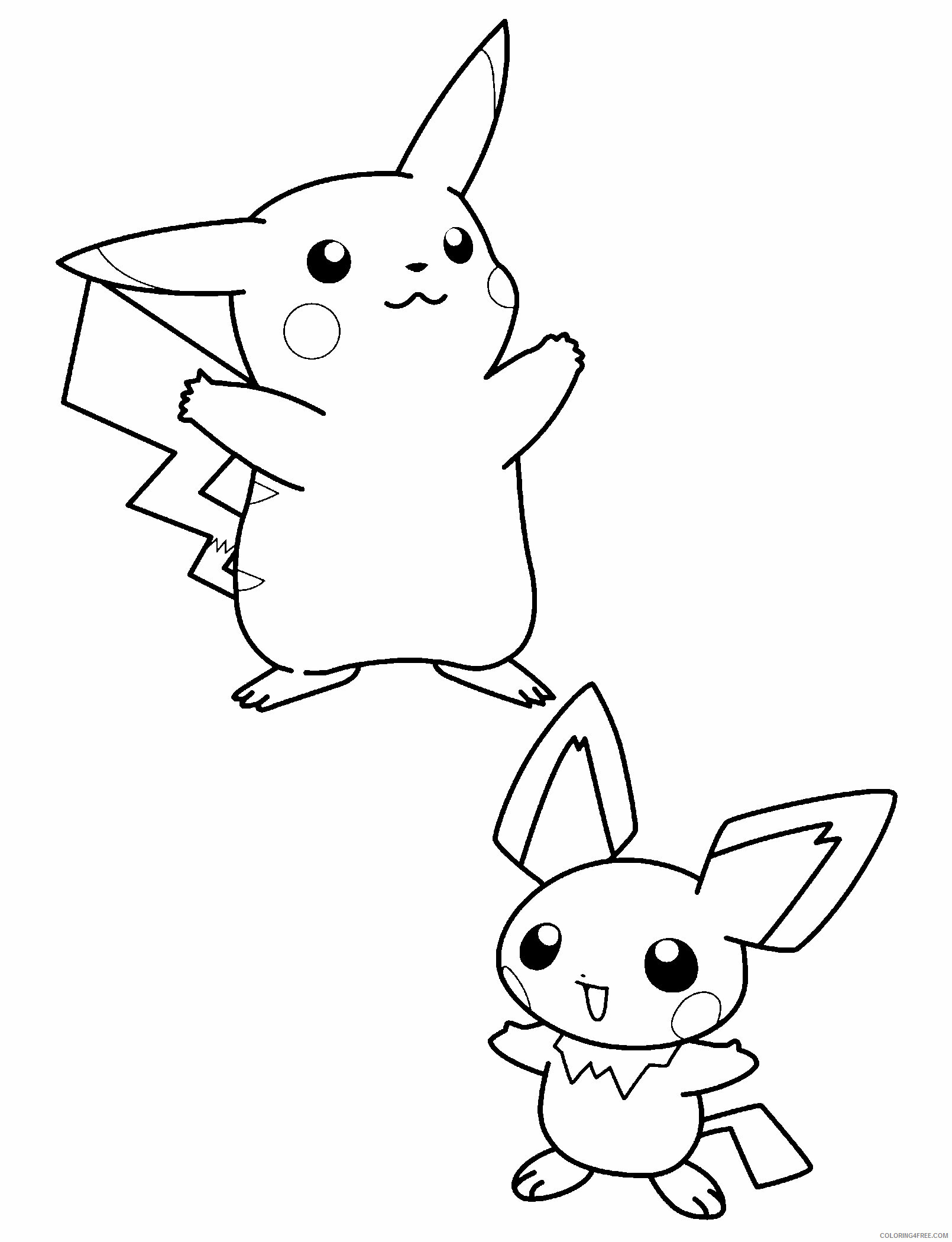 Pokemon Printable Coloring Pages Anime 2021 480 Coloring4free