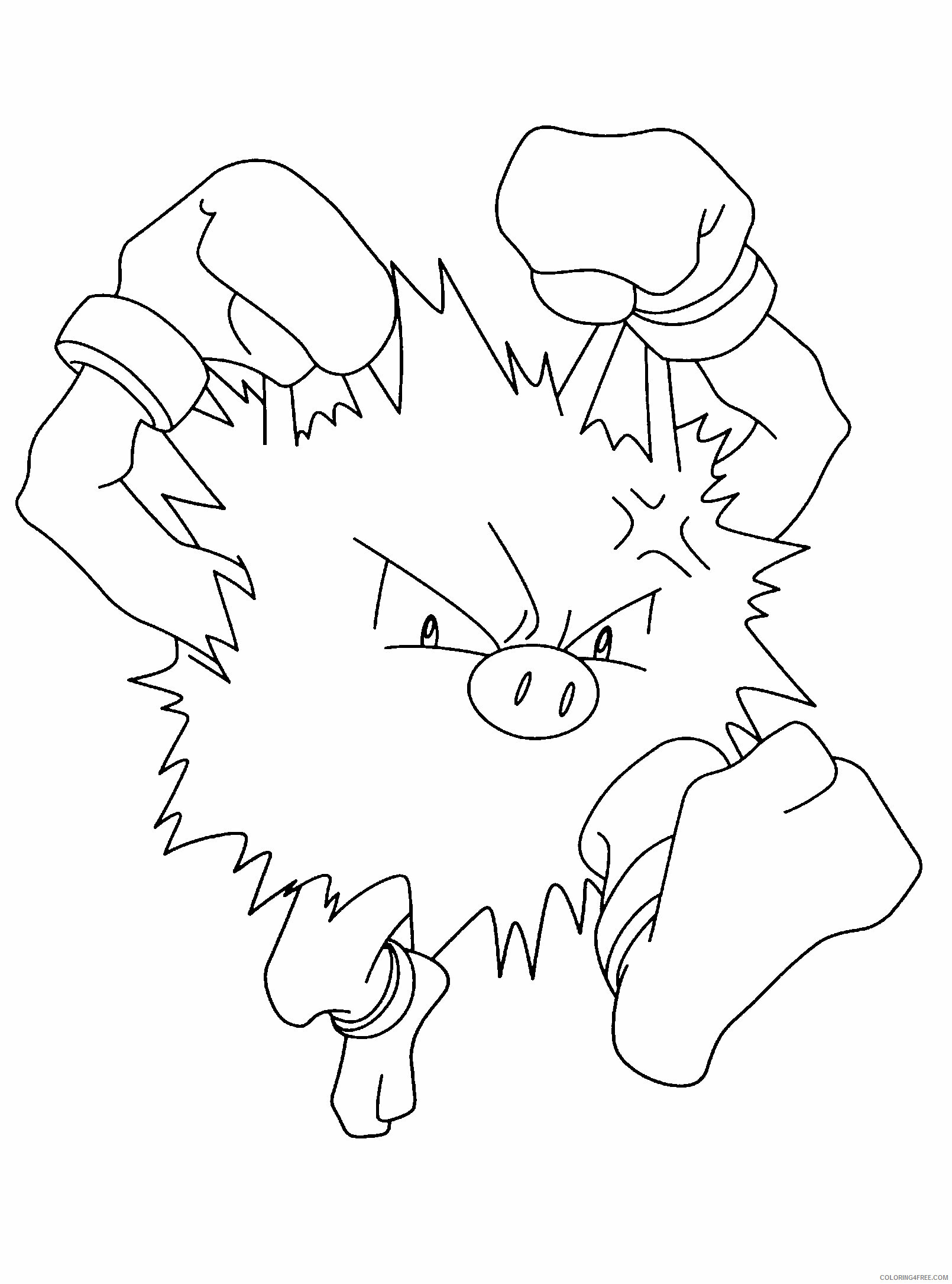 Pokemon Printable Coloring Pages Anime 2021 498 Coloring4free