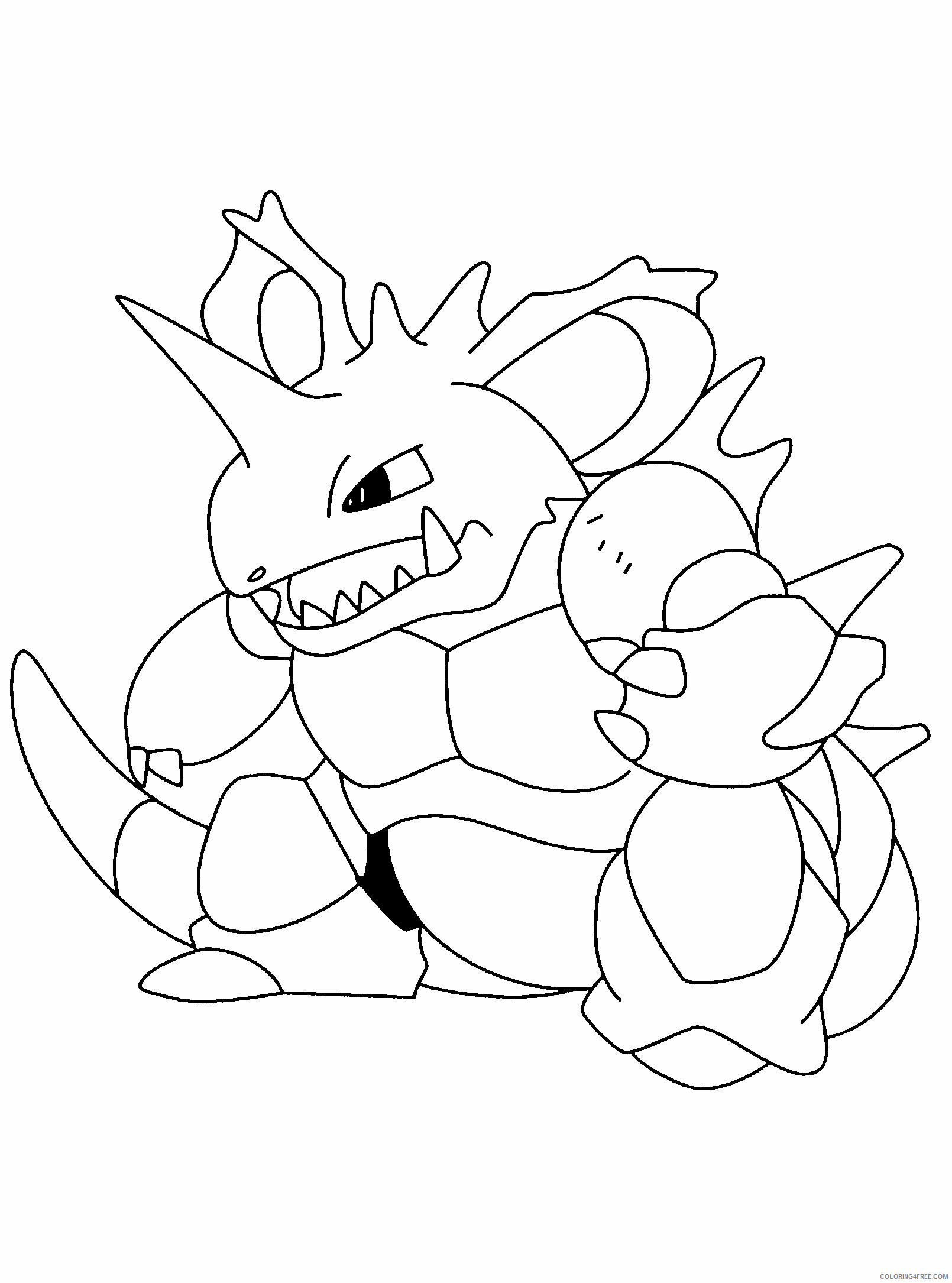Pokemon Printable Coloring Pages Anime 2021 507 Coloring4free