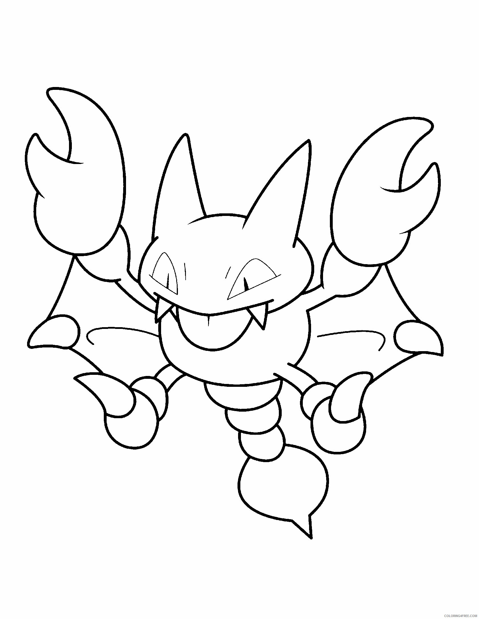 Pokemon Printable Coloring Pages Anime 2021 564 Coloring4free