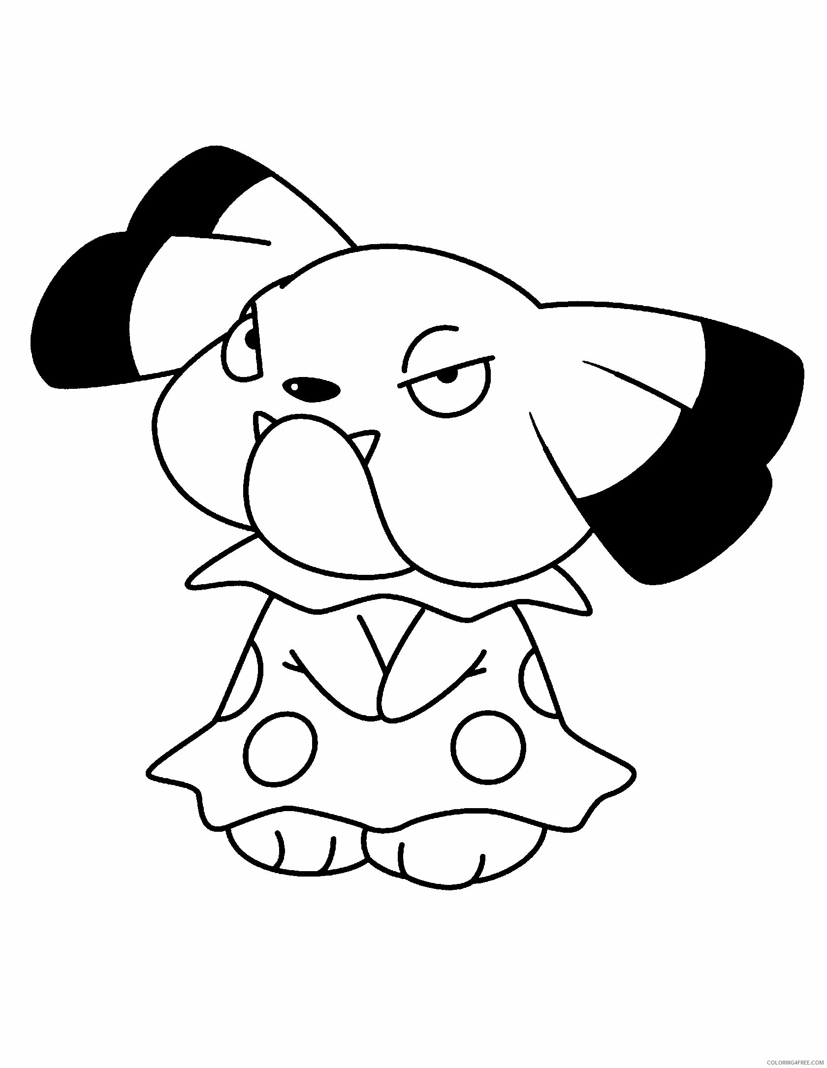 Pokemon Printable Coloring Pages Anime 2021 569 Coloring4free
