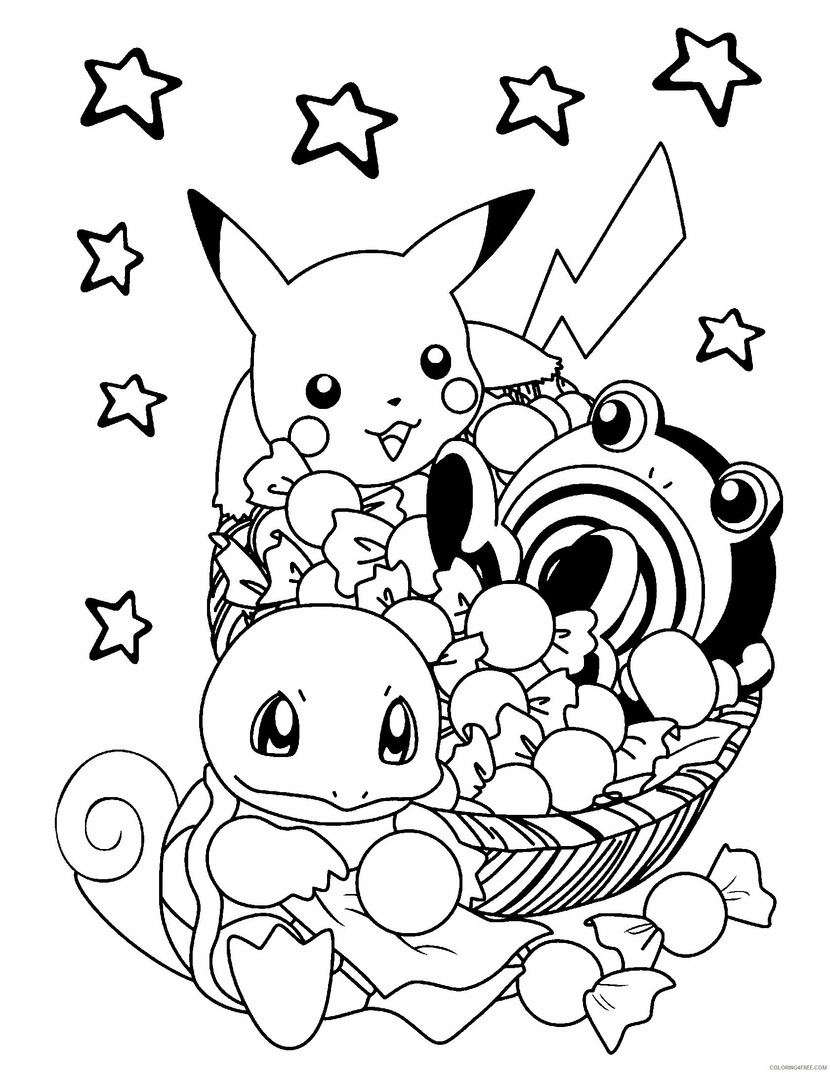 Pokemon Printable Coloring Pages Anime 2021 589 Coloring4free