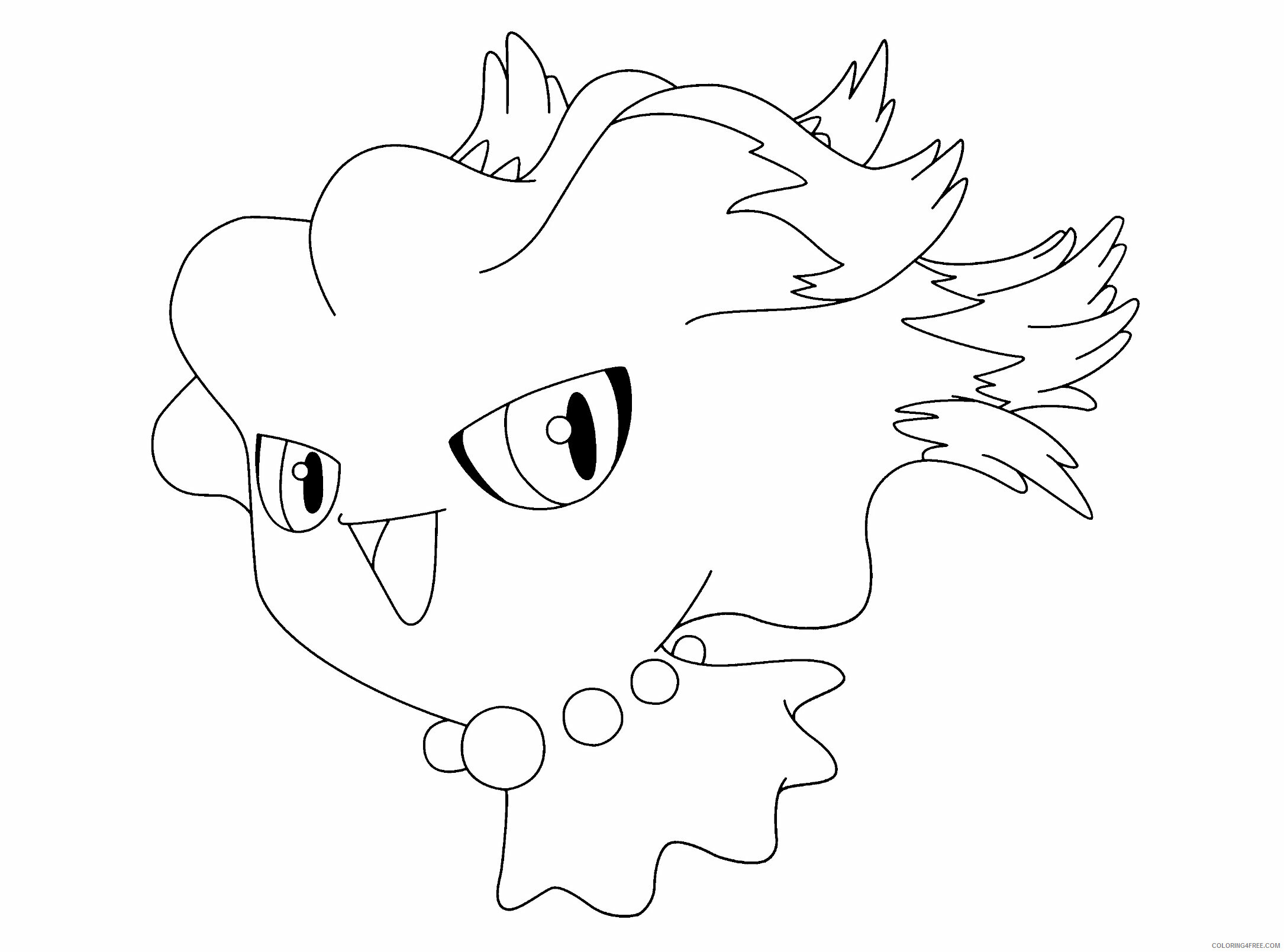 Pokemon Printable Coloring Pages Anime 2021 599 Coloring4free