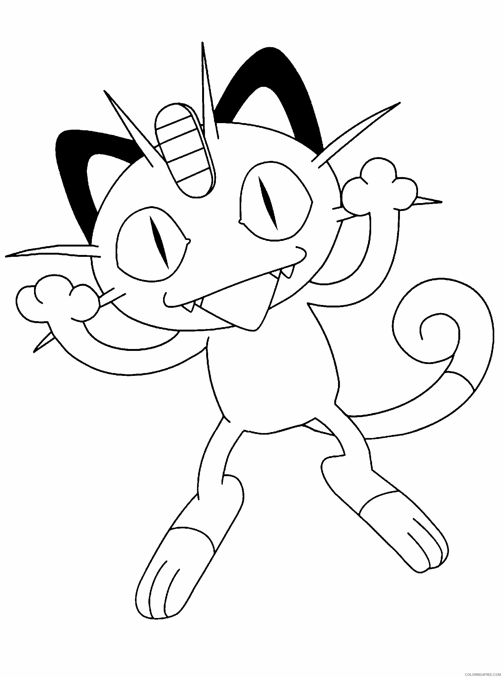 Pokemon Printable Coloring Pages Anime 2021 603 Coloring4free