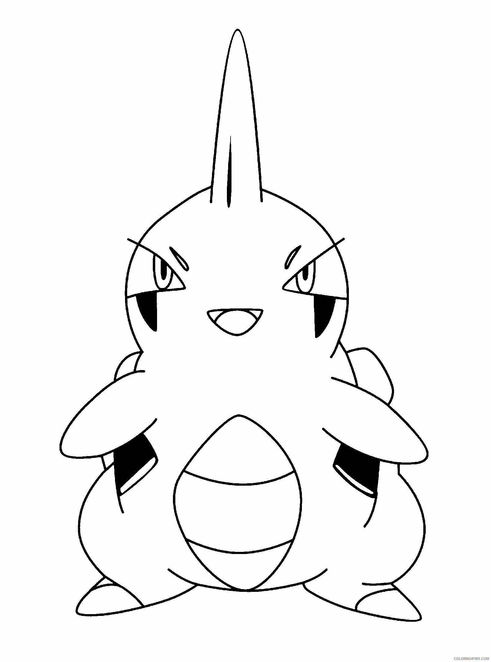 Pokemon Printable Coloring Pages Anime 2021 615 Coloring4free