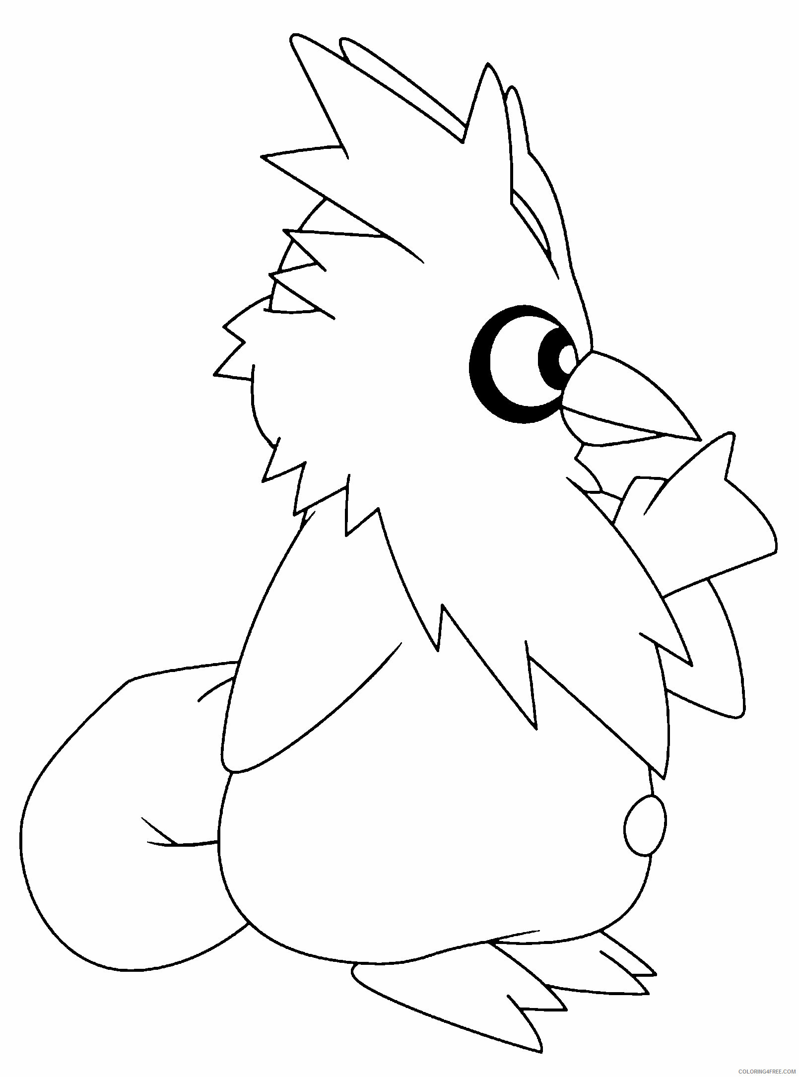 Pokemon Printable Coloring Pages Anime 2021 621 Coloring4free