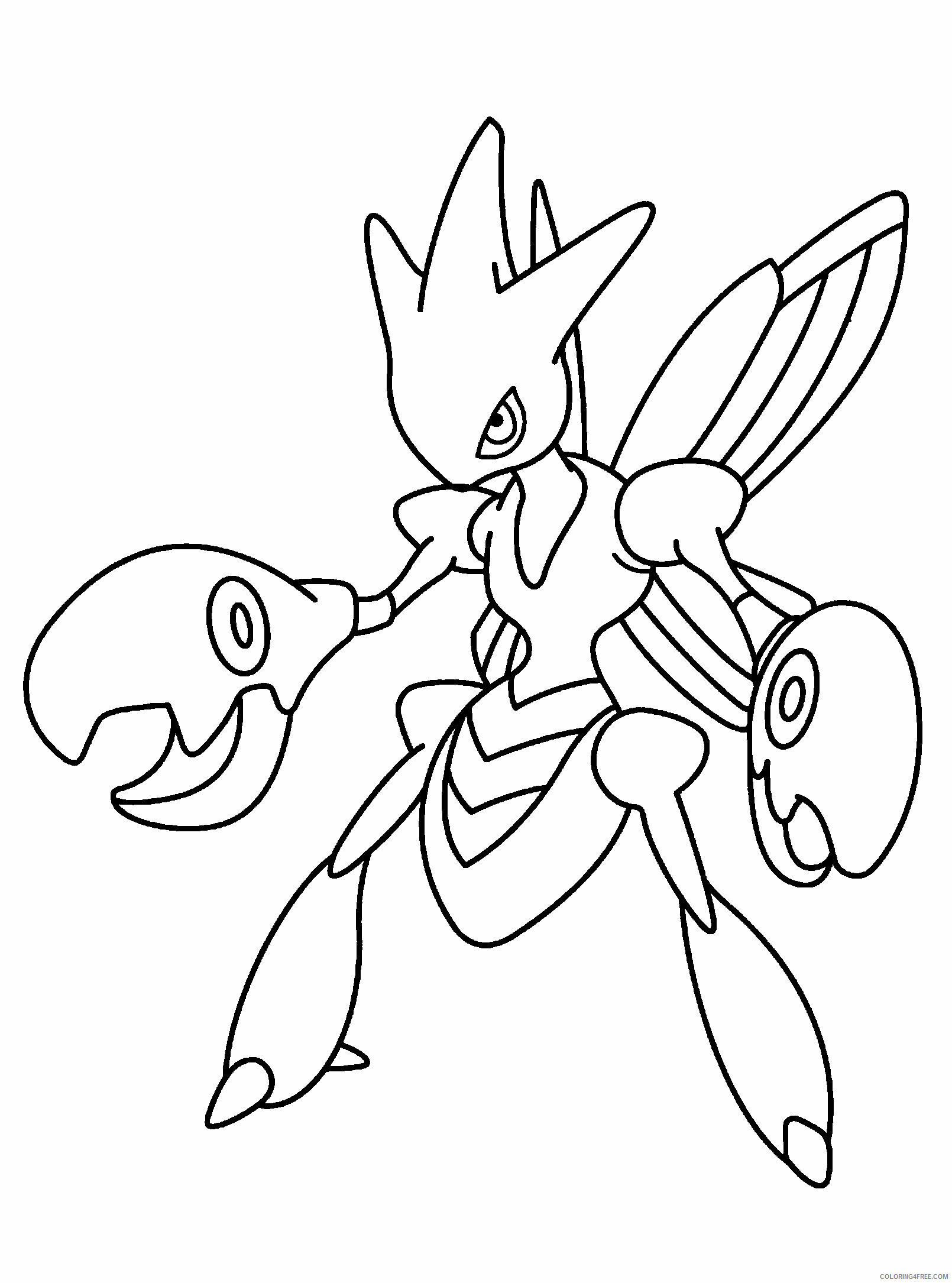 Pokemon Printable Coloring Pages Anime 2021 639 Coloring4free