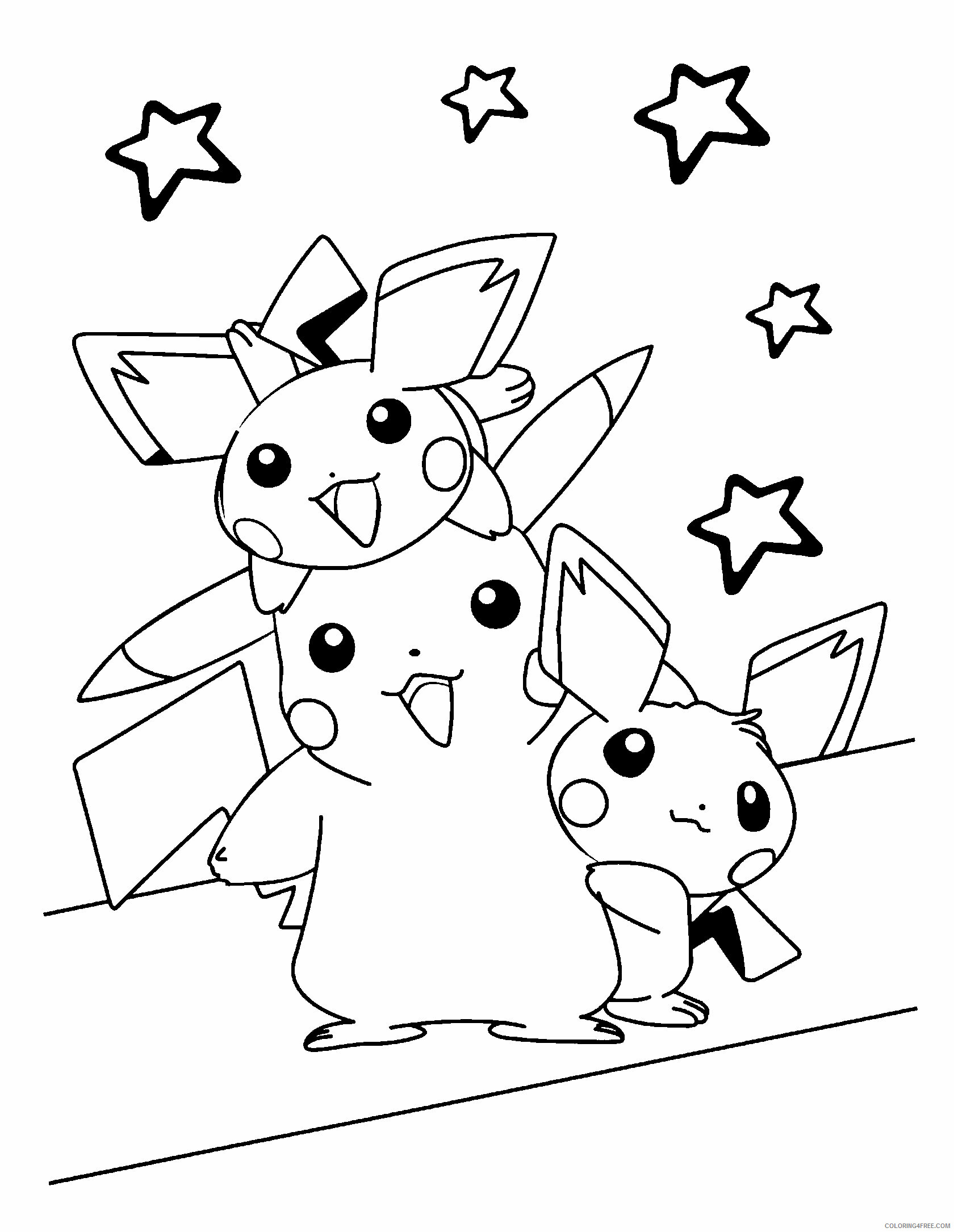 Pokemon Printable Coloring Pages Anime 2021 650 Coloring4free