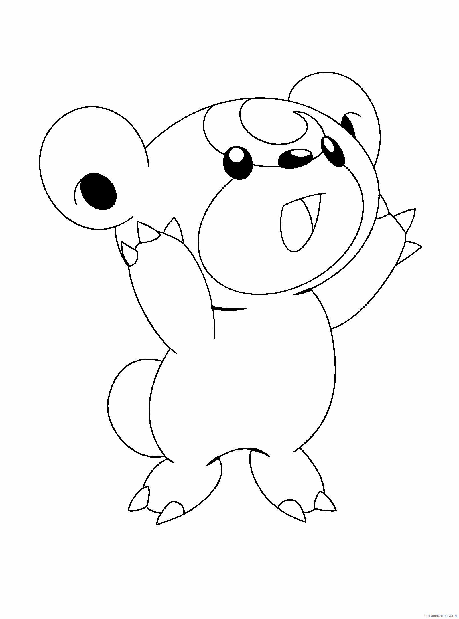 Pokemon Printable Coloring Pages Anime 2021 661 Coloring4free