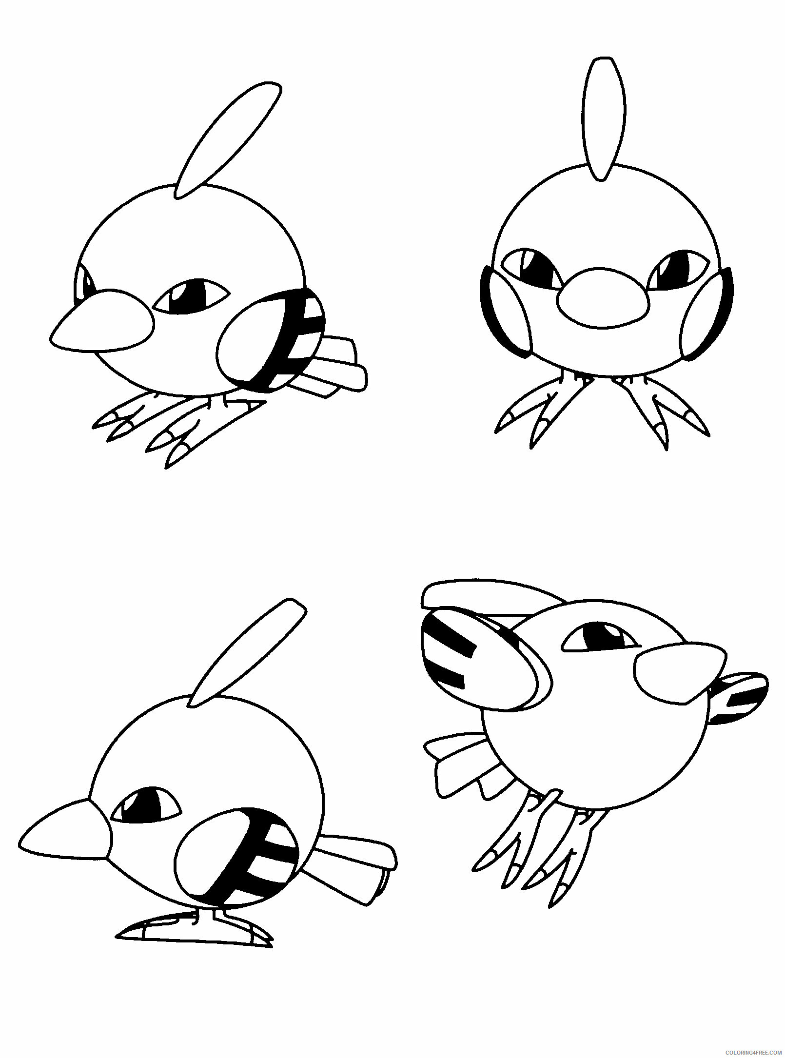 Pokemon Printable Coloring Pages Anime 2021 668 Coloring4free