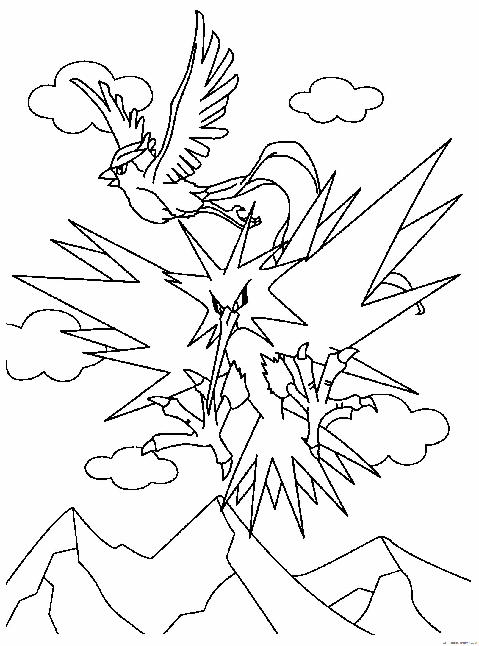 Pokemon Printable Coloring Pages Anime 2021 676 Coloring4free