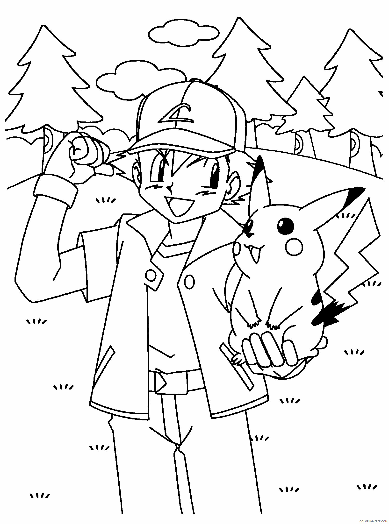 Pokemon Printable Coloring Pages Anime 2021 680 Coloring4free